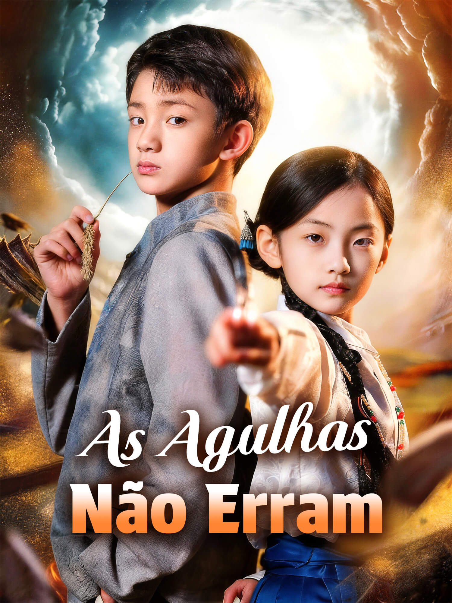 Capa e Pôster da Mini Novela As Agulhas Não Erram