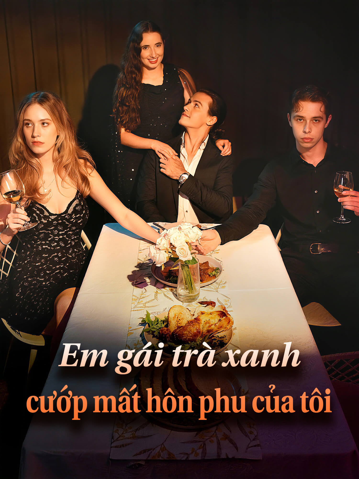 Ảnh bìa và Poster phim ngắn Em gái trà xanh cướp mất hôn phu của tôi