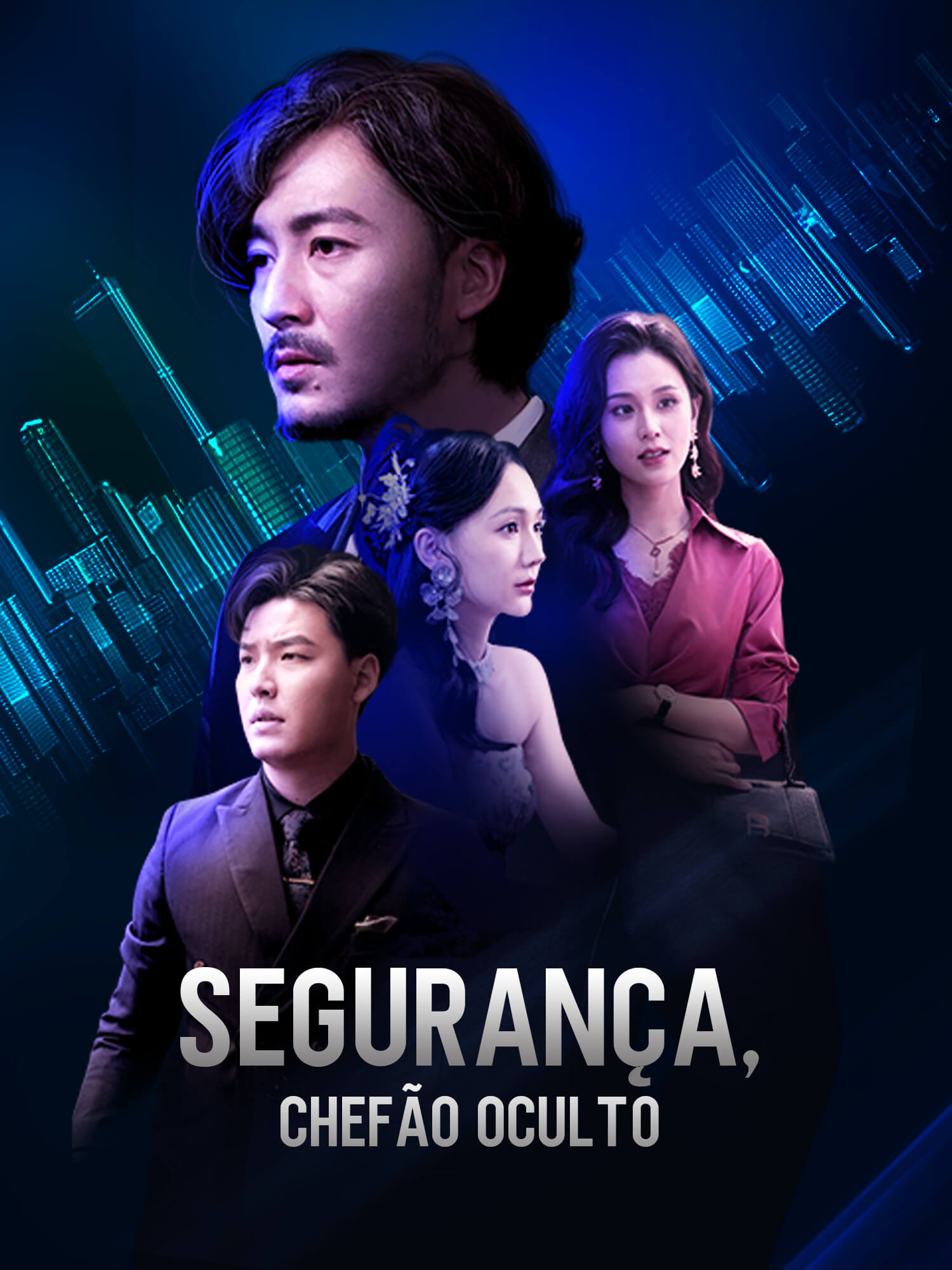 Capa e Pôster da Mini Novela Segurança, Chefão Oculto