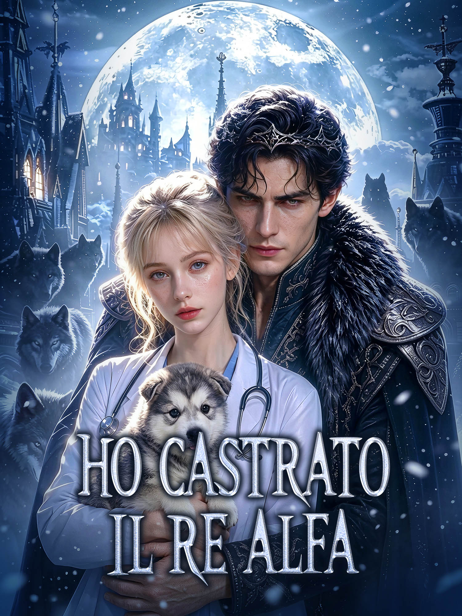 Copertina e Poster della Mini Serie Ho castrato il Re Alfa