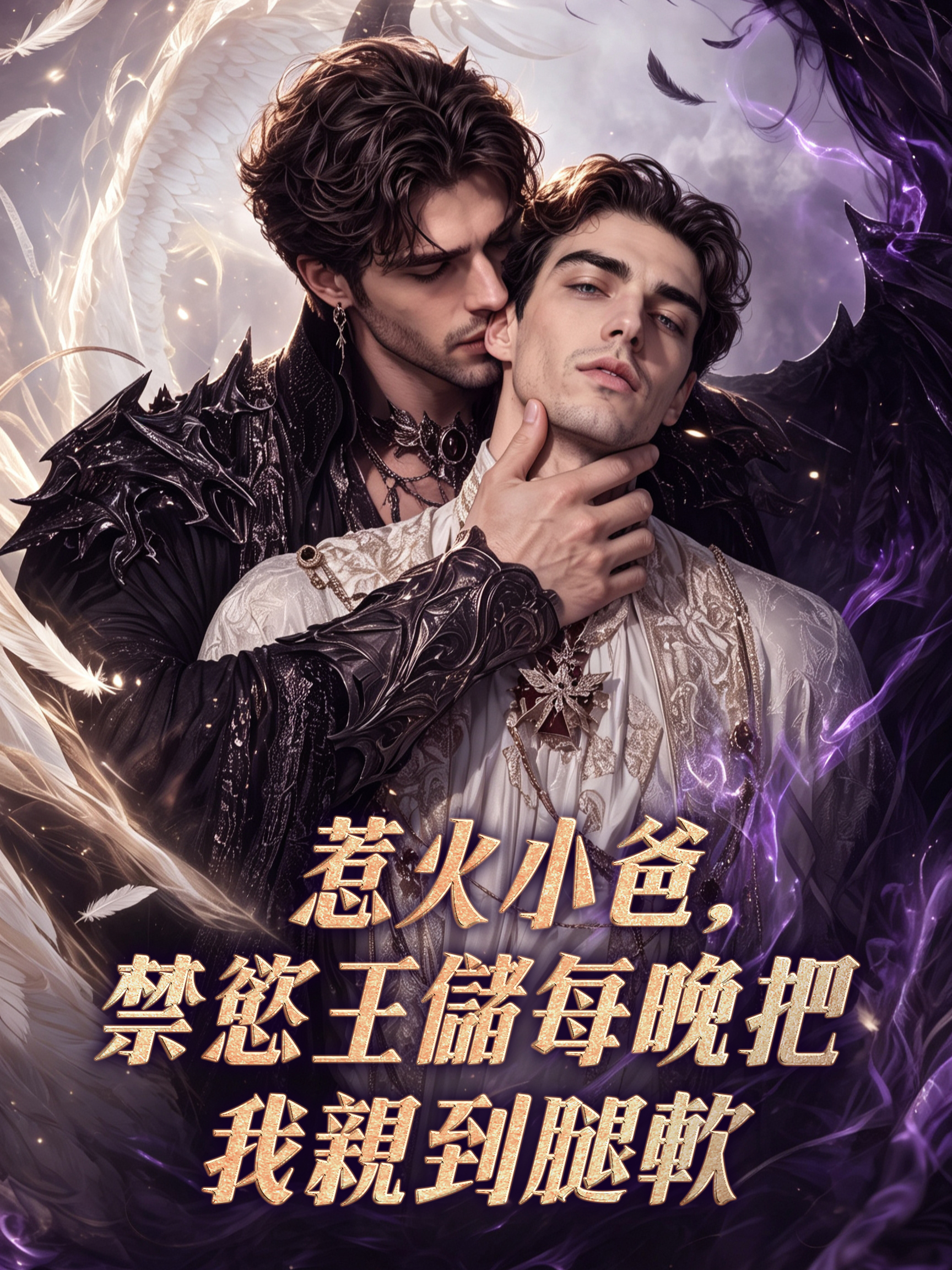 惹火小爸，禁欲王儲每晚把我親到腿軟 短劇封面與海報