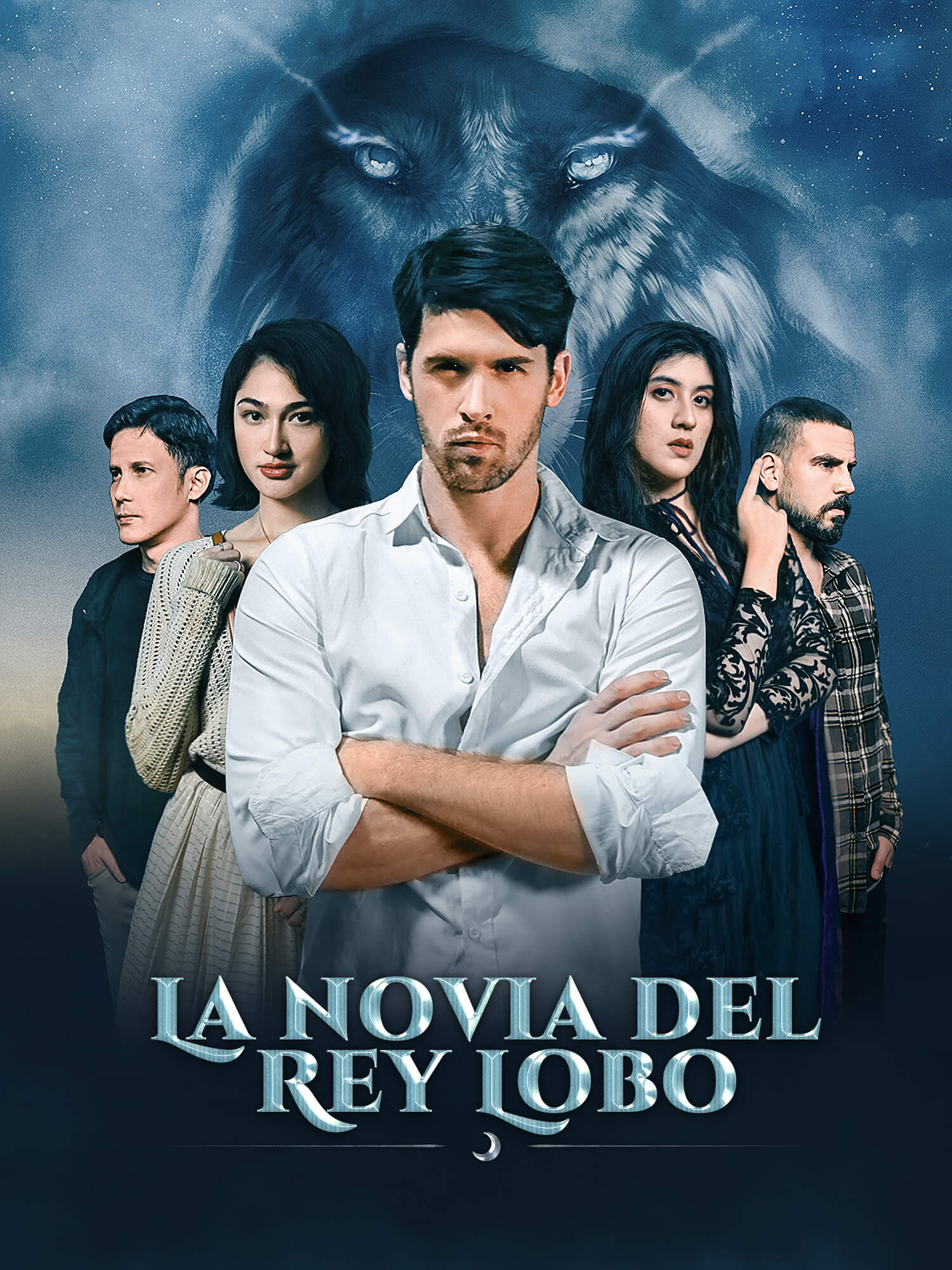 Portada y Póster de la Mini Serie La novia del Rey Lobo