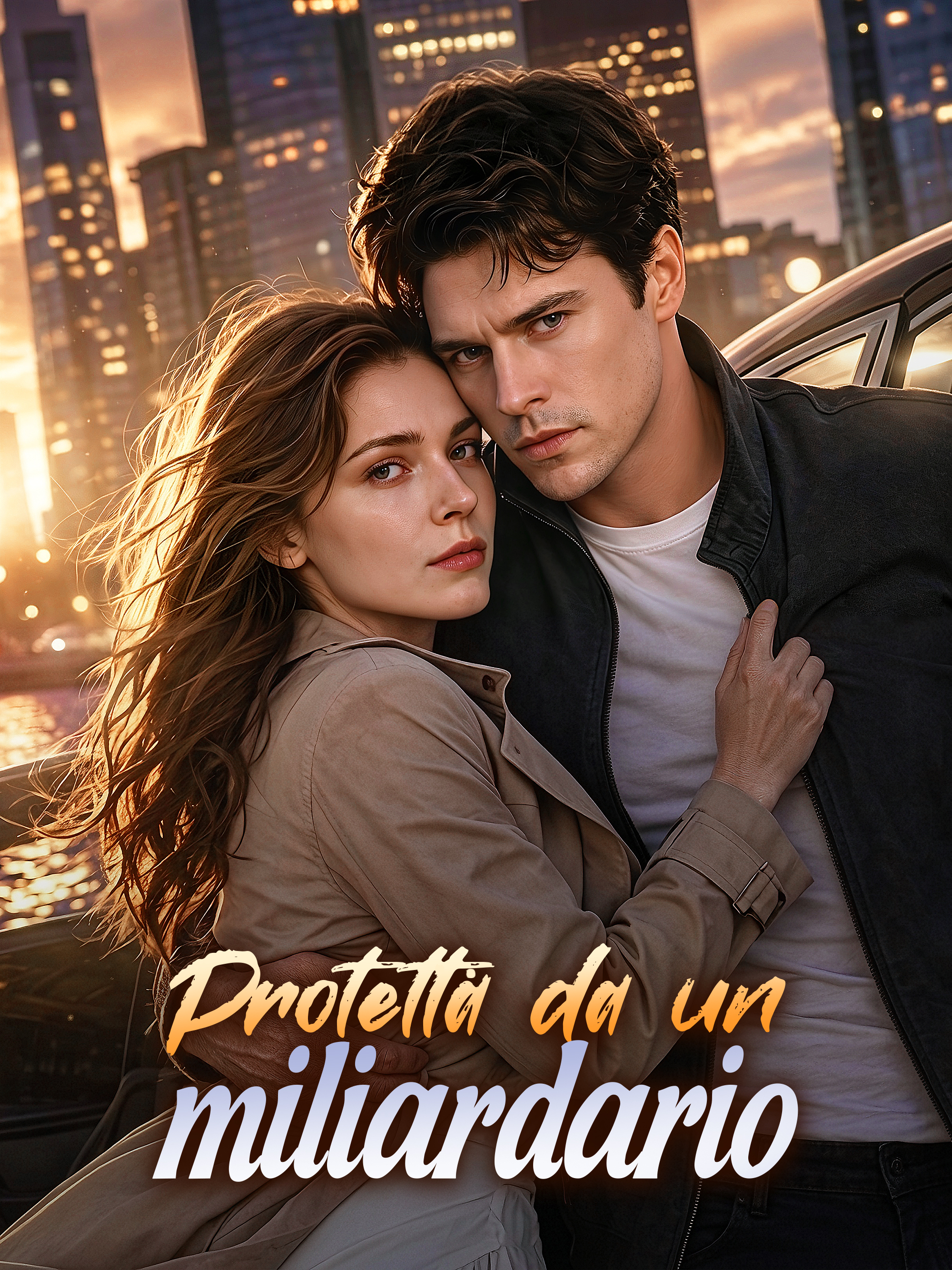 Copertina e Poster della Mini Serie Protetta da un miliardario