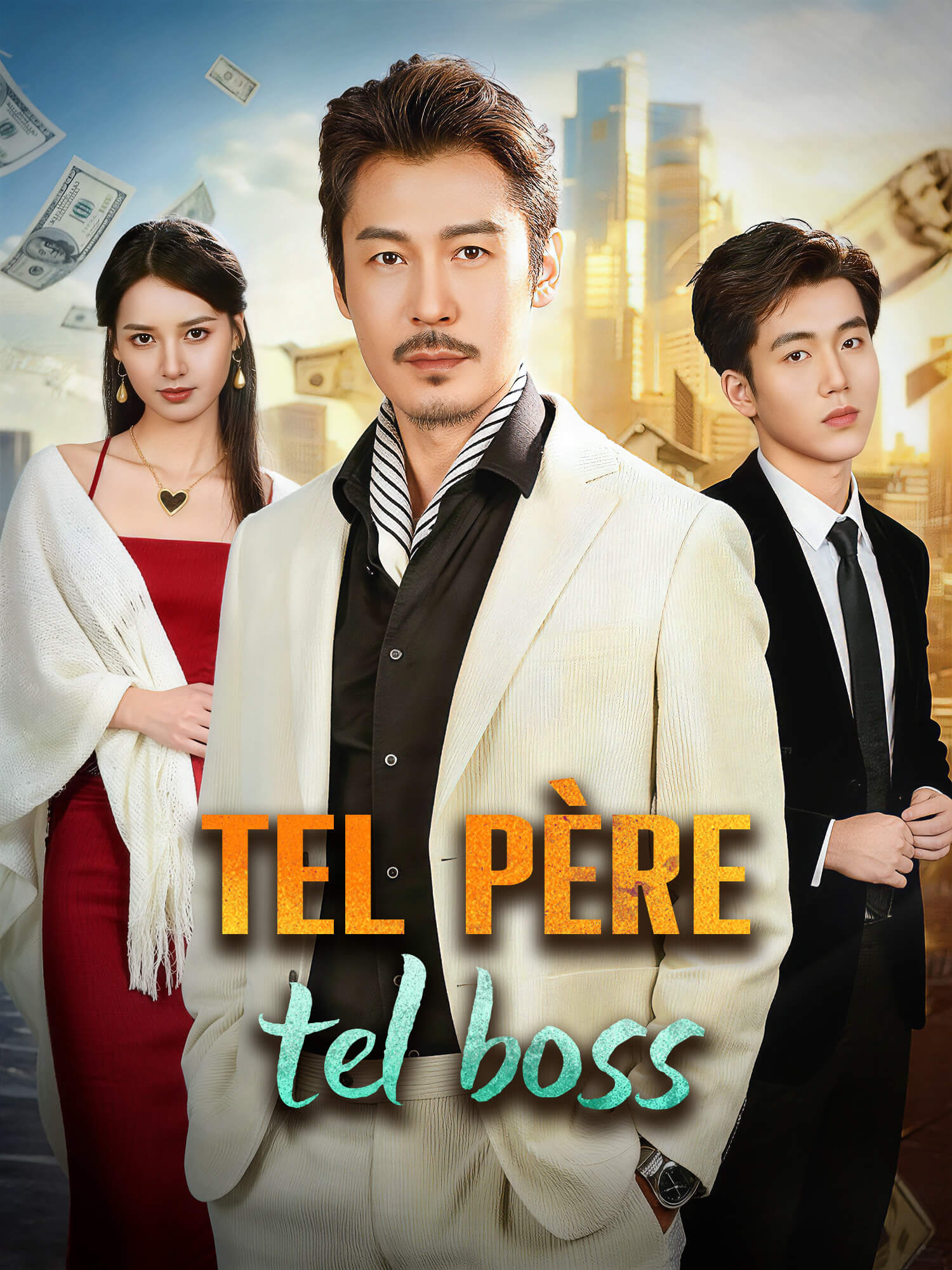 Affiche et Couverture de la Mini-série Tel père, tel boss