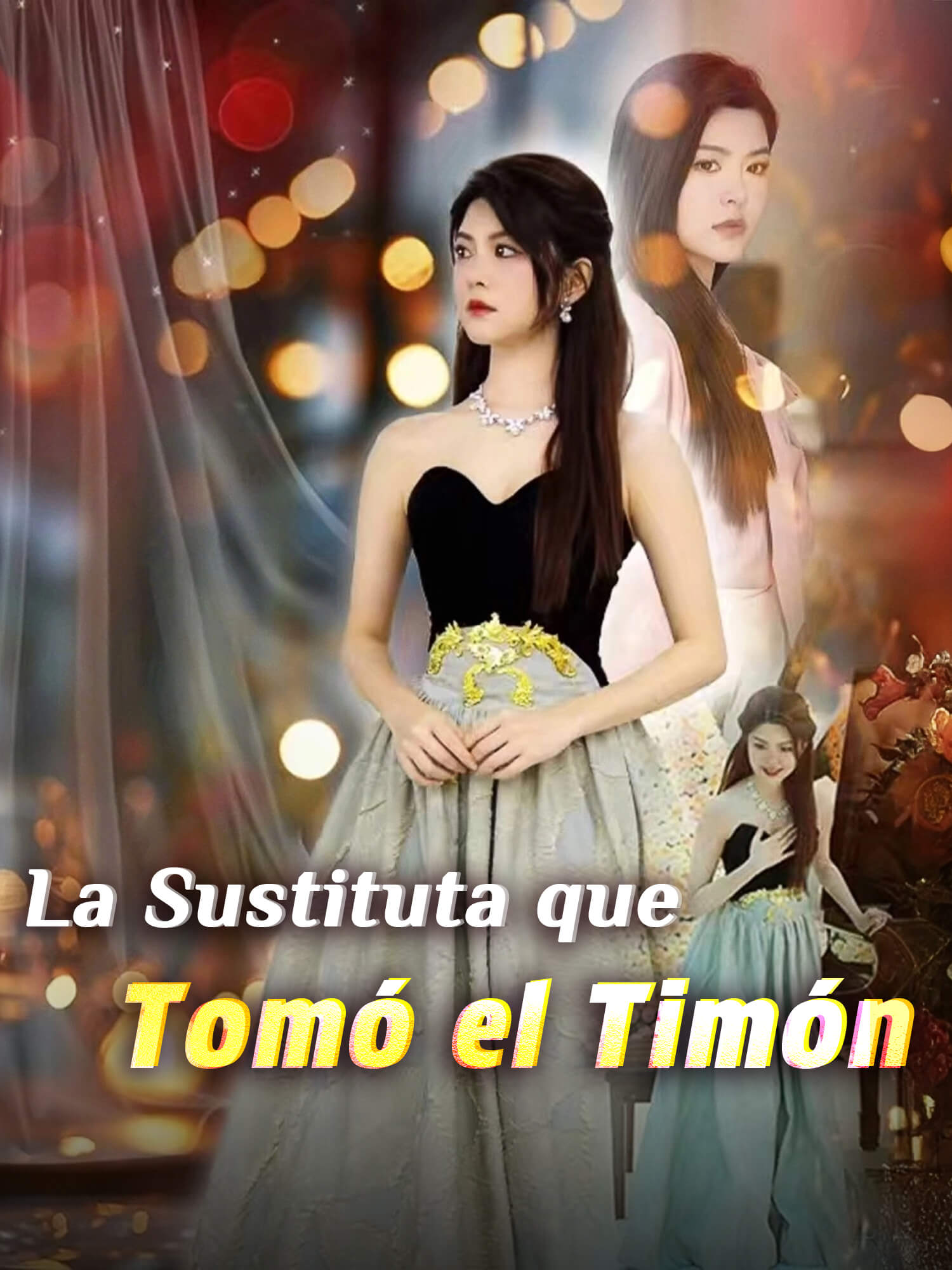 Portada y Póster de la Mini Serie La Sustituta que Tomó el Timón