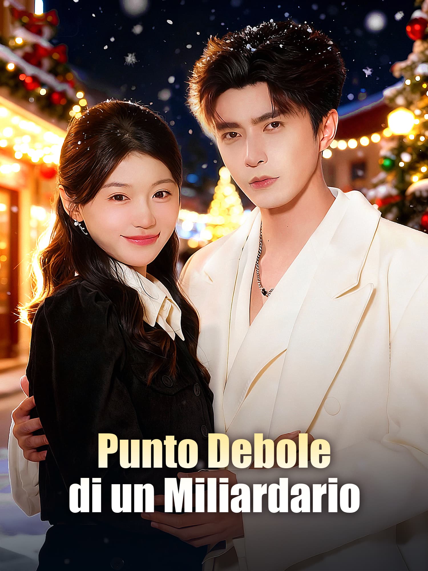 Copertina e Poster della Mini Serie Punto Debole di un Miliardario