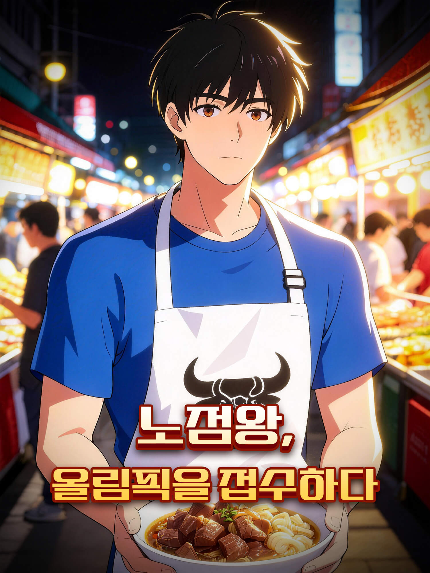 노점왕, 올림픽을 접수하다 숏드라마 커버 및 포스터