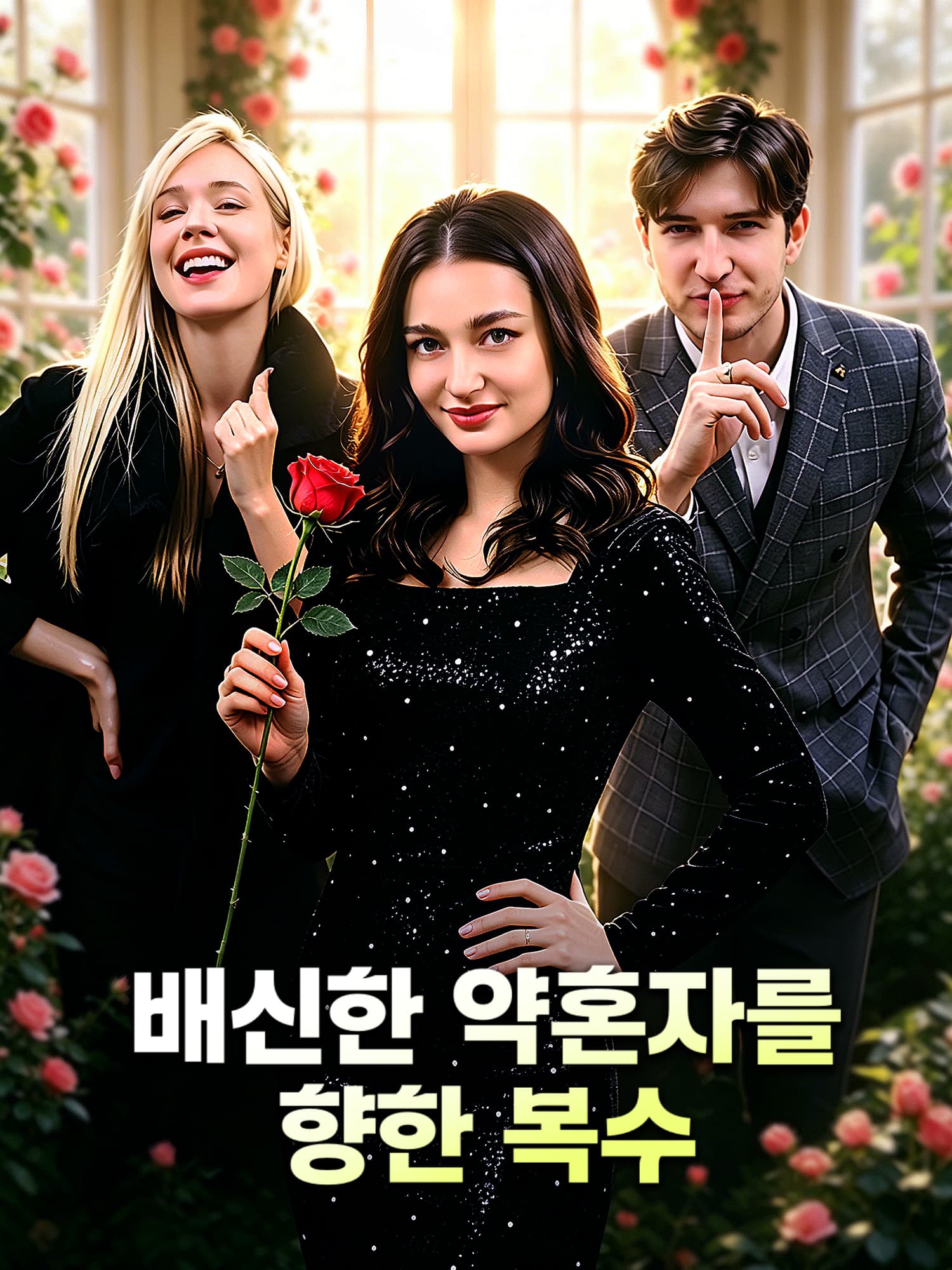 배신한 약혼자를 향한 복수 숏드라마 커버 및 포스터
