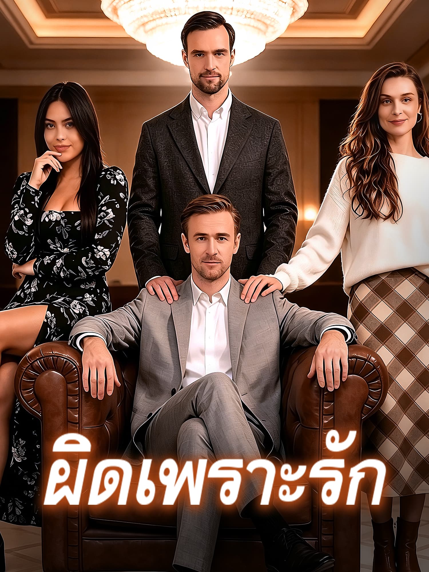 หน้าปกและภาพซีรีส์สั้น ผิดเพราะรัก