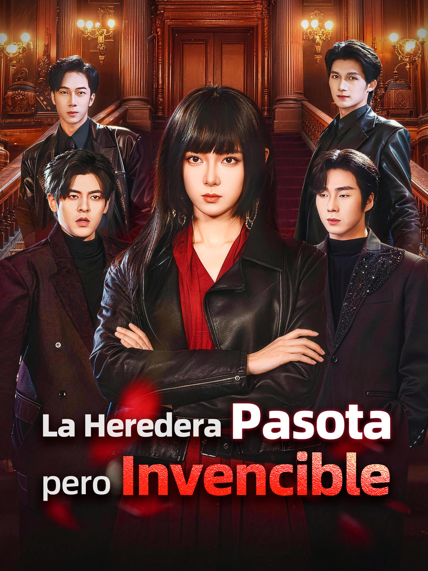 Portada y Póster de la Mini Serie La Heredera Pasota pero Invencible