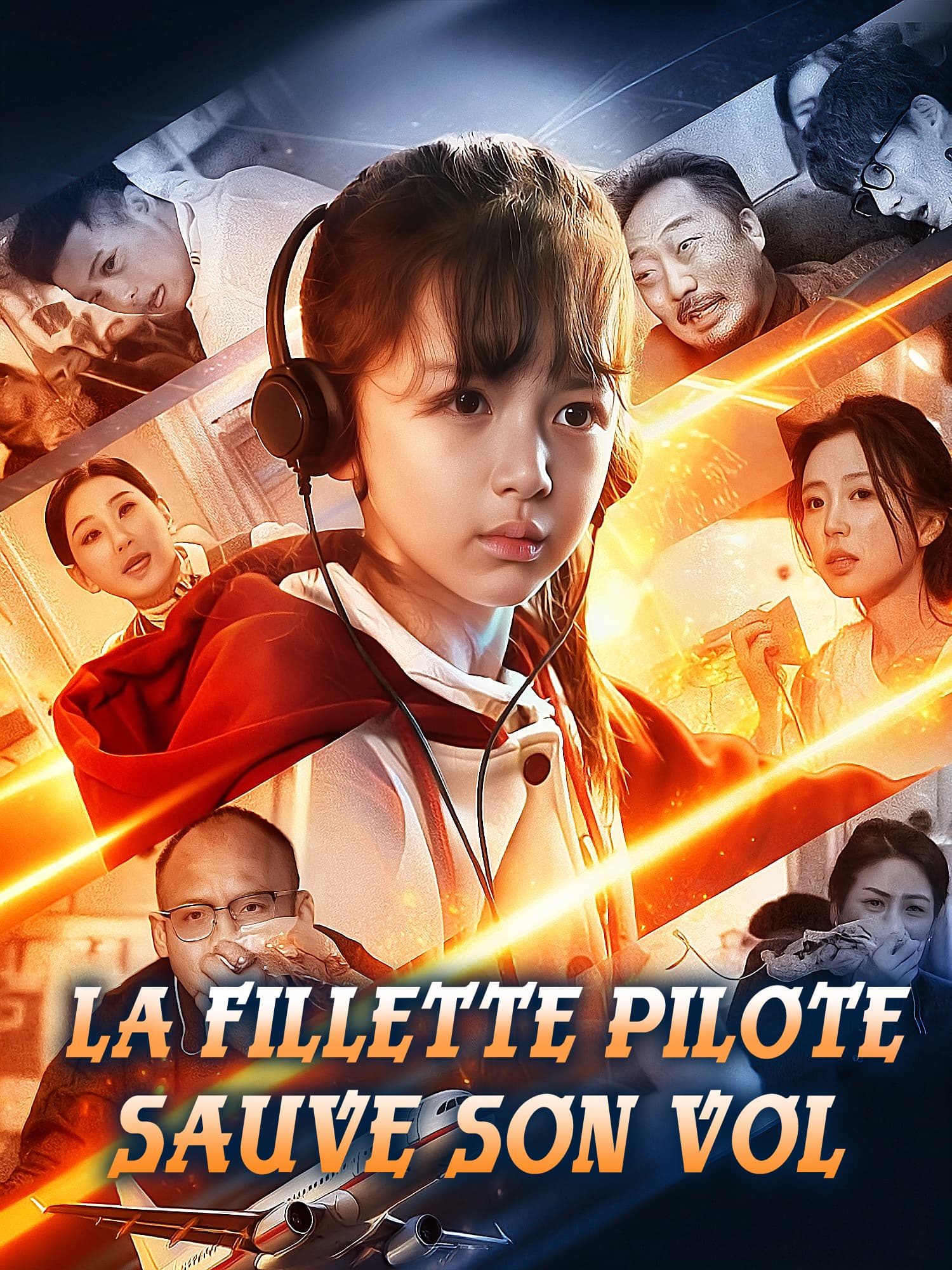 La fillette pilote sauve son vol