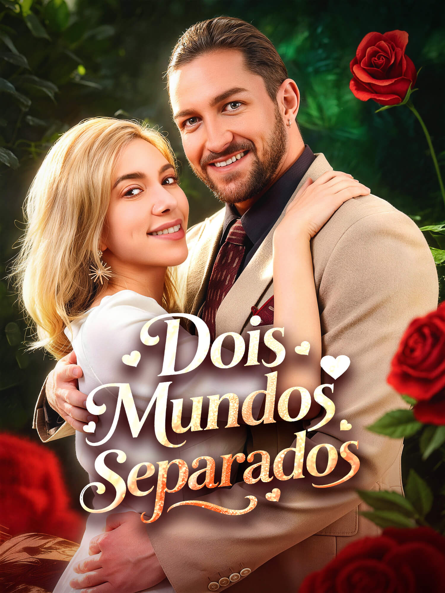 Capa e Pôster da Mini Novela Dois Mundos Separados