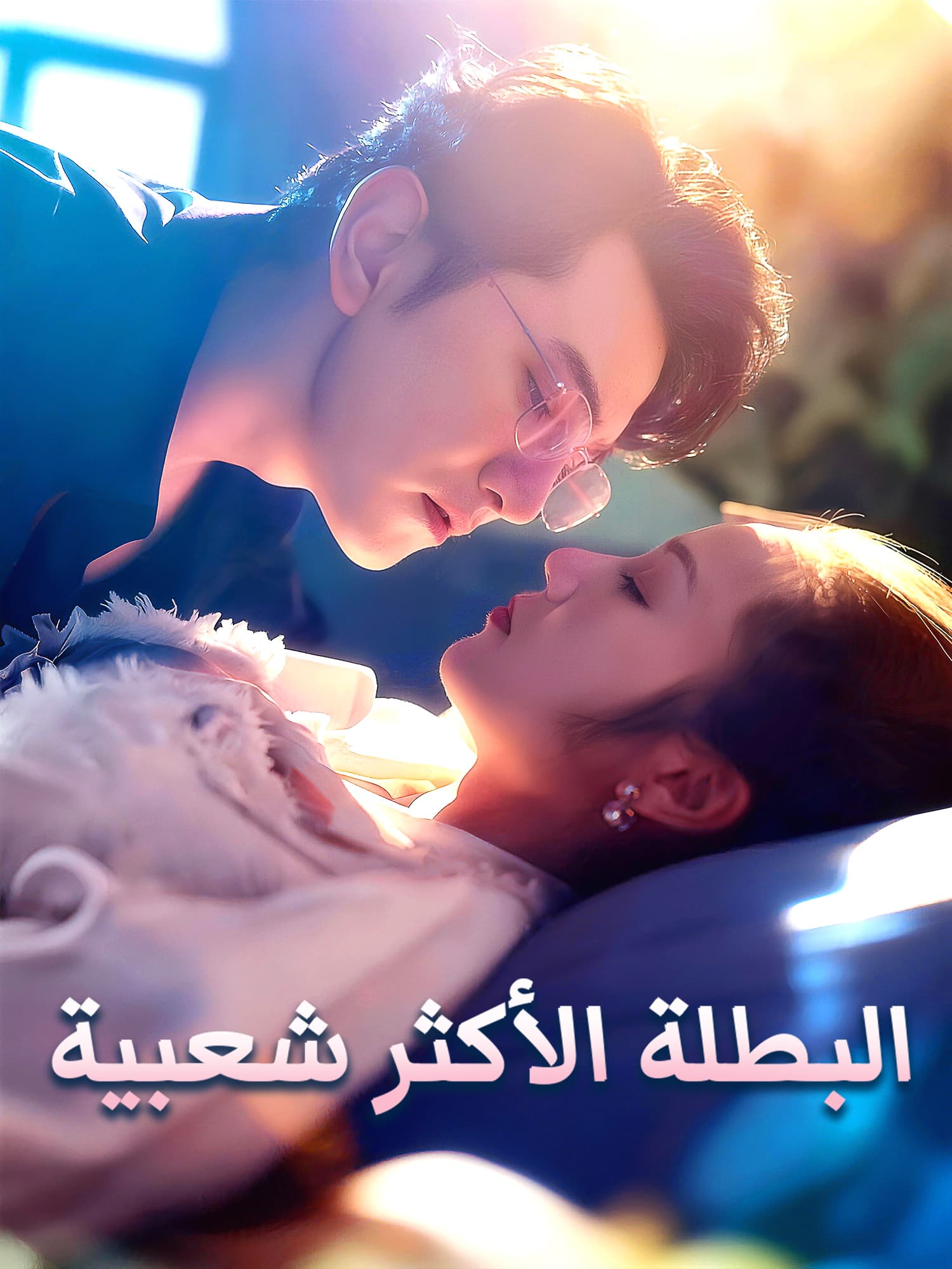 غلاف وملصق مسلسل البطلة الأكثر شعبية القصير