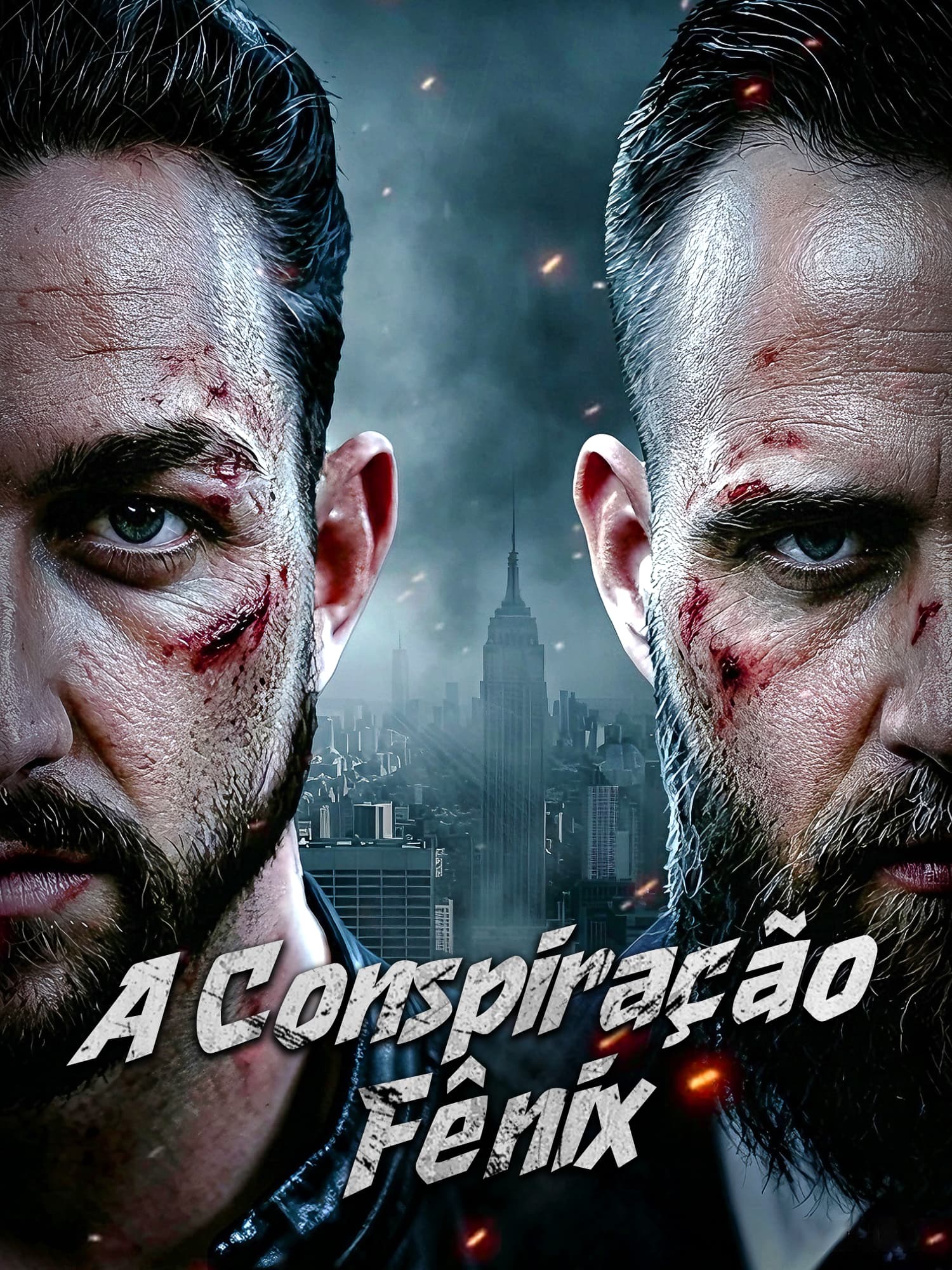Capa e Pôster da Mini Novela A Conspiração Fênix