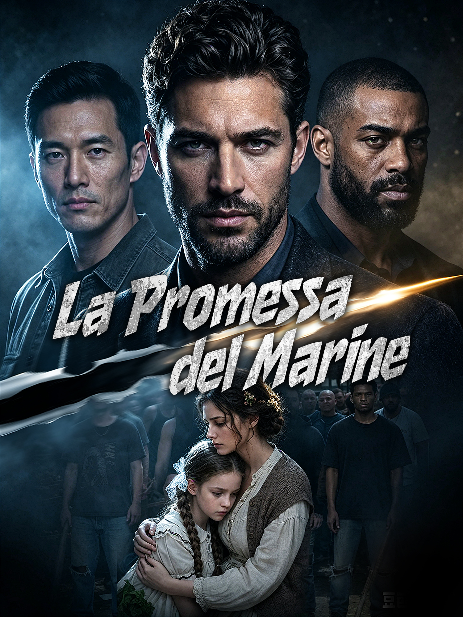 Copertina e Poster della Mini Serie La Promessa del Marine