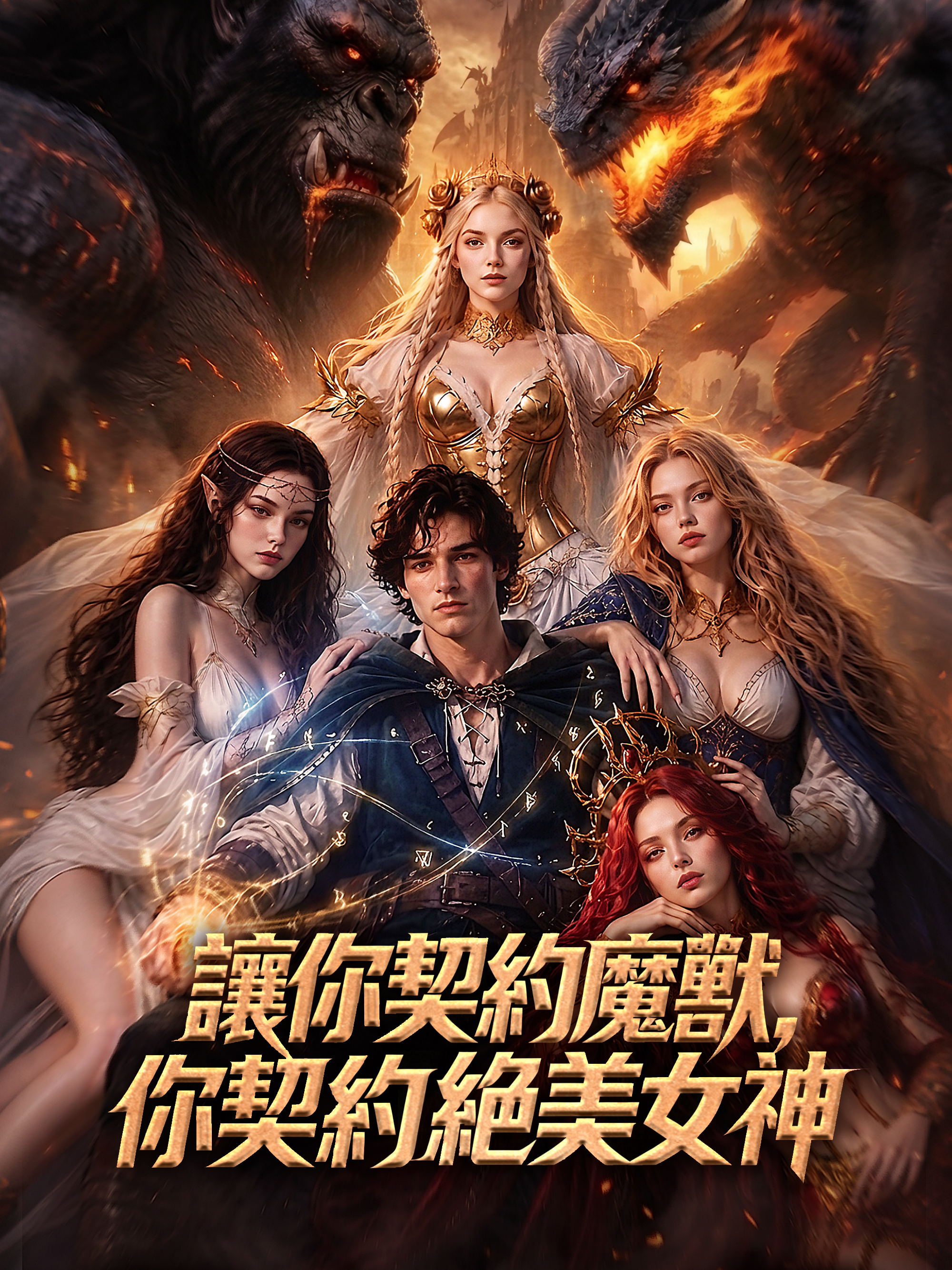 在線觀看《讓你契約魔獸，你契約絕美女神》熱門短劇（帶字幕版）