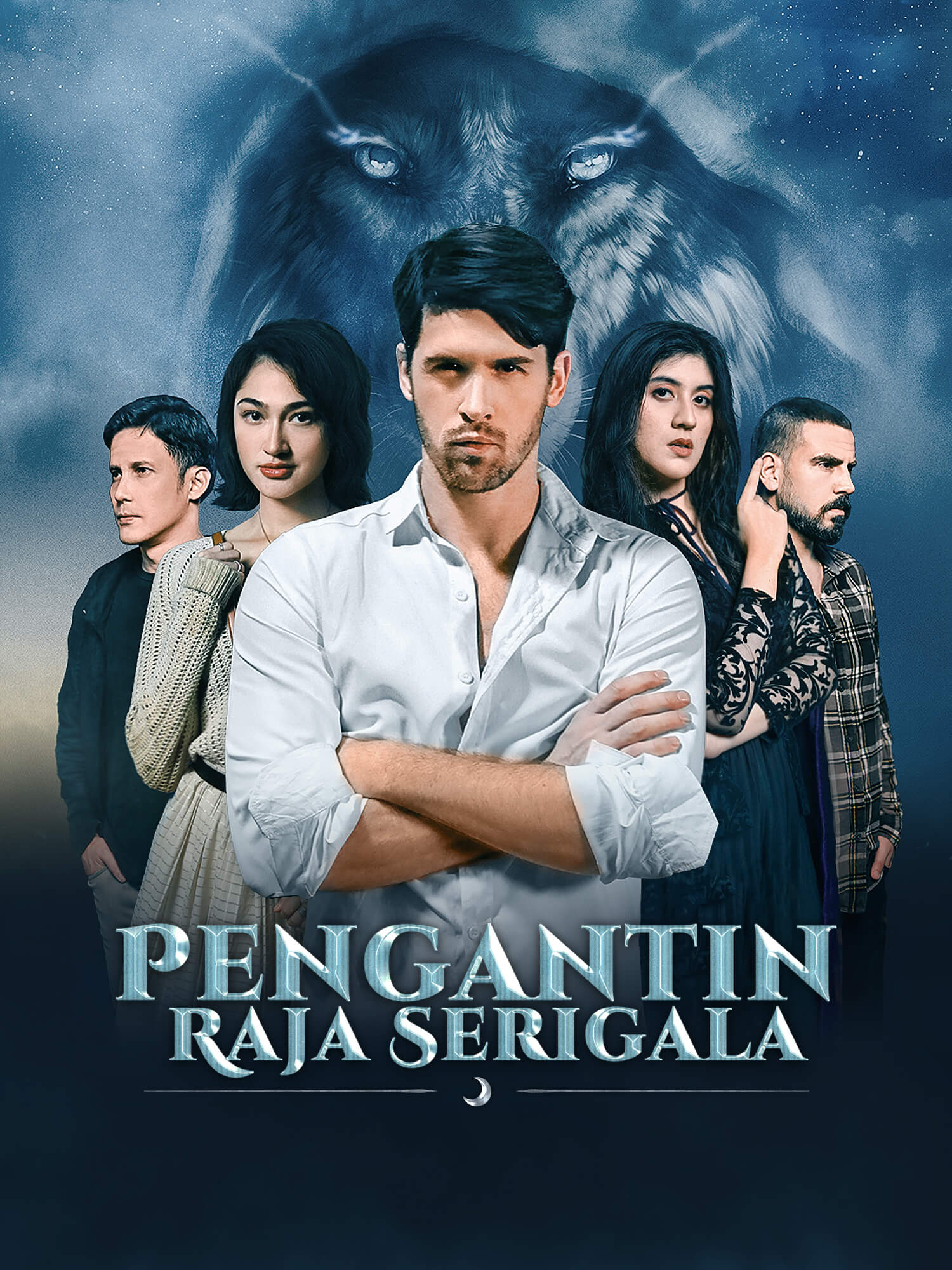 Sampul & Poster Drama Pendek Pengantin Raja Serigala