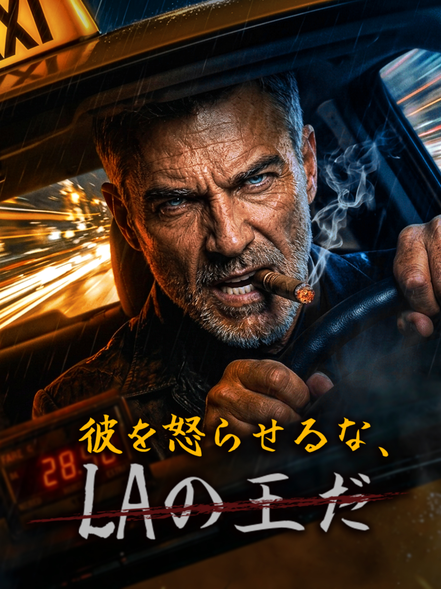 彼を怒らせるな、LAの王だ ショートドラマのカバー・ポスター