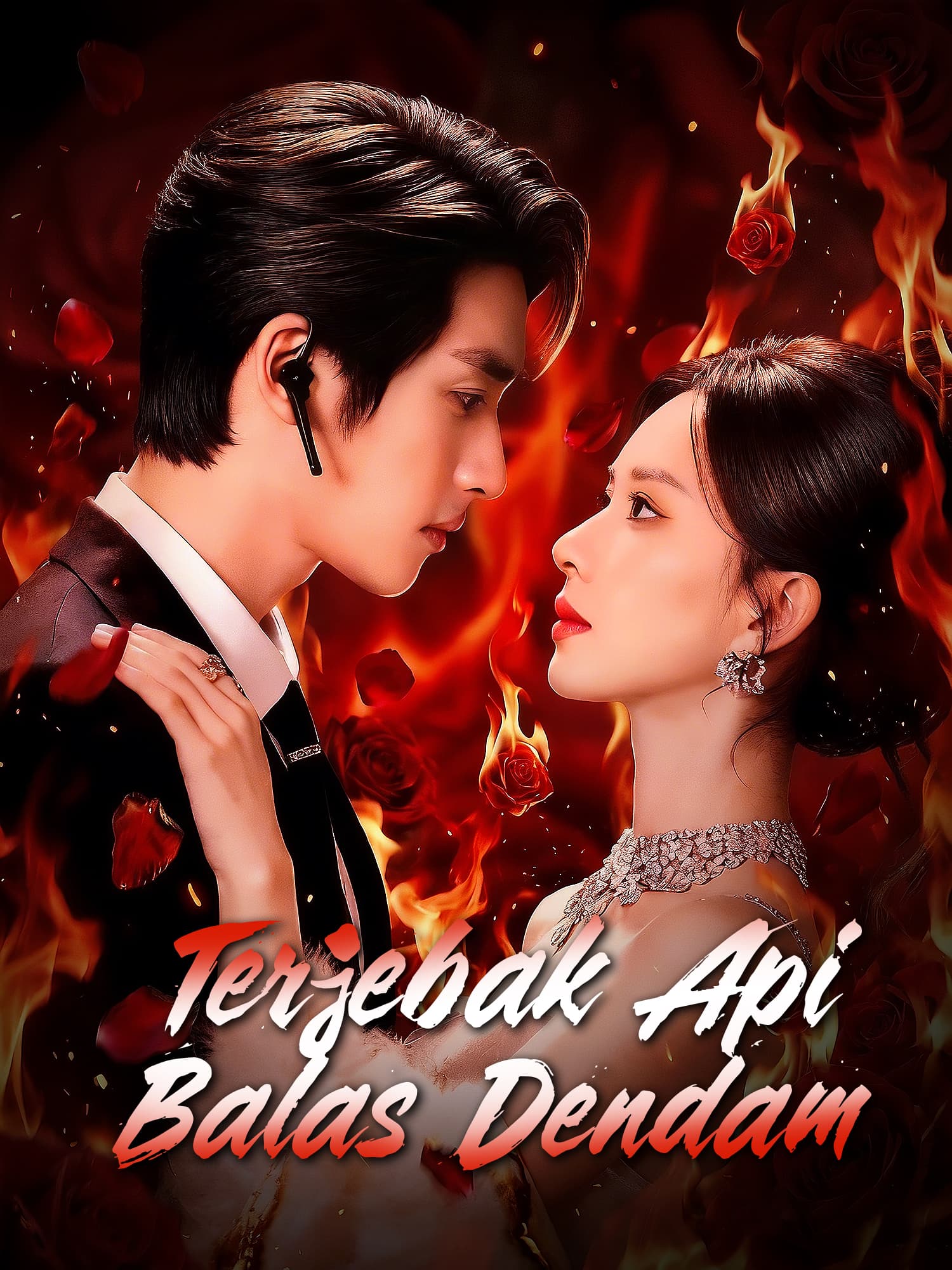 Sampul & Poster Drama Pendek Terjebak Api Balas Dendam