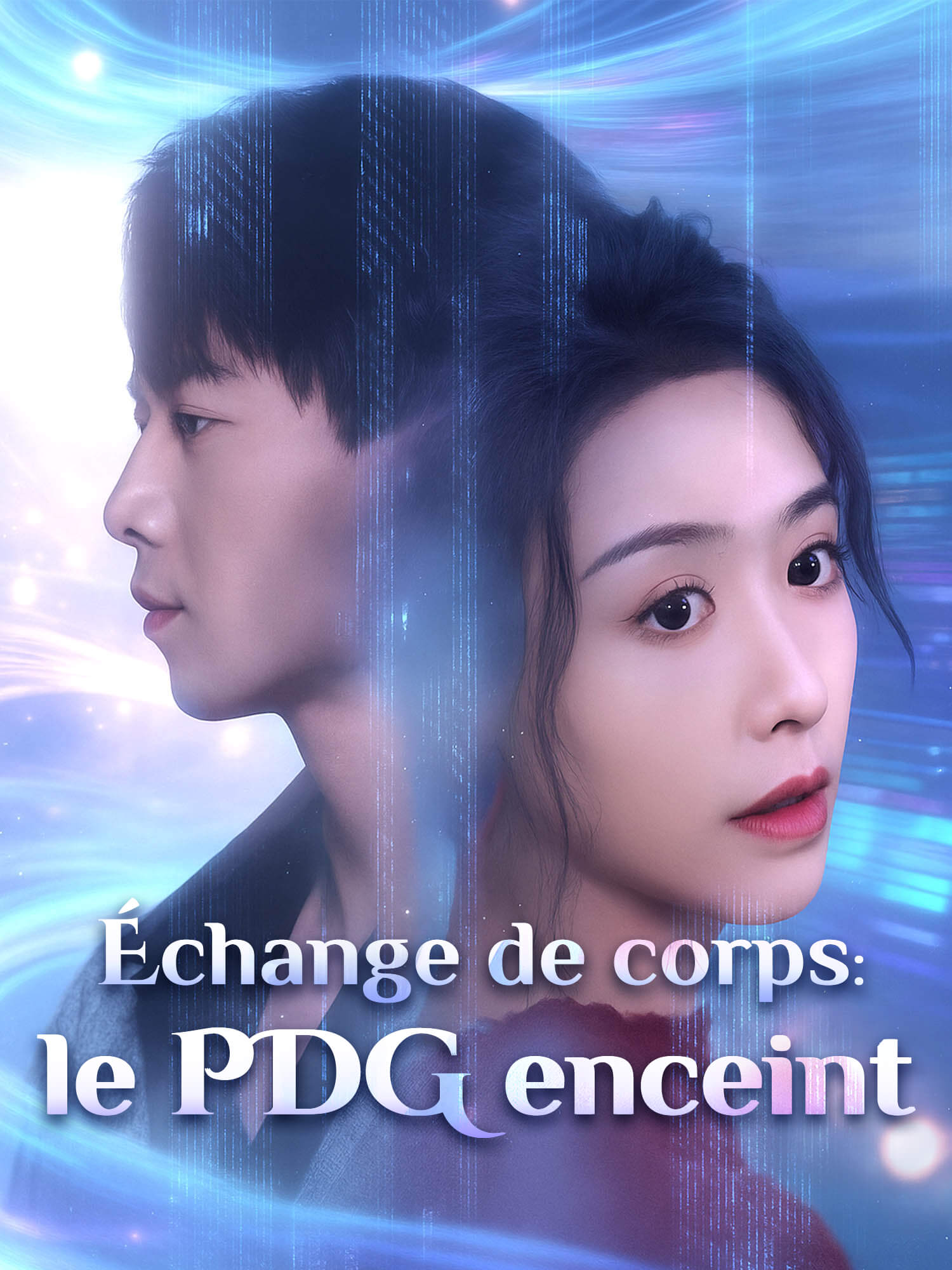 Affiche et Couverture de la Mini-série Échange de corps : le PDG enceint ?!