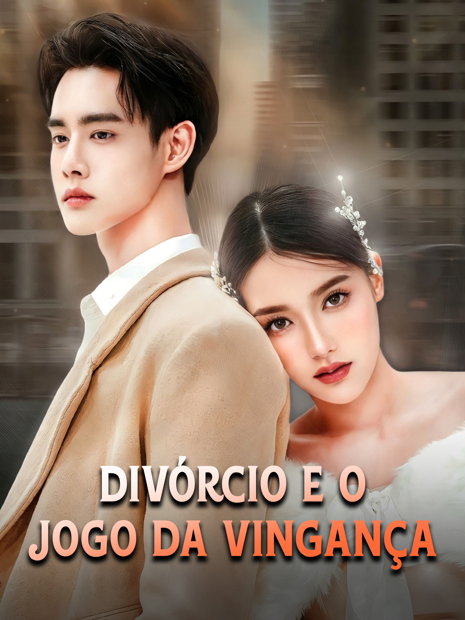 Capa e Pôster da Mini Novela Divórcio e o Jogo da Vingança