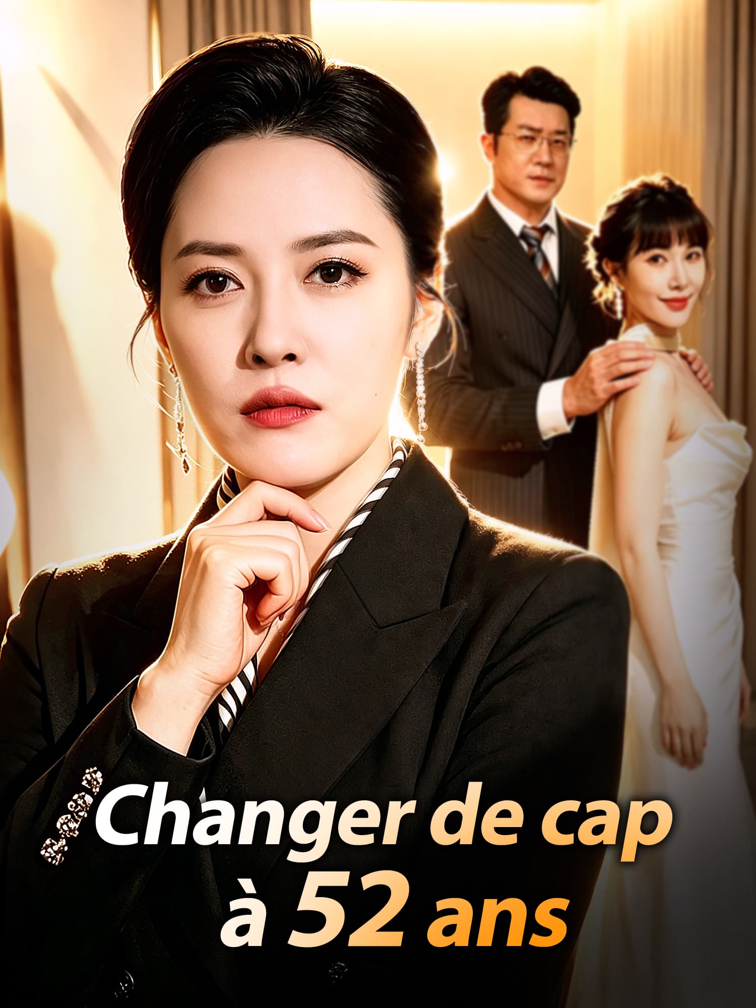 Affiche et Couverture de la Mini-série Changer de cap à 52 ans