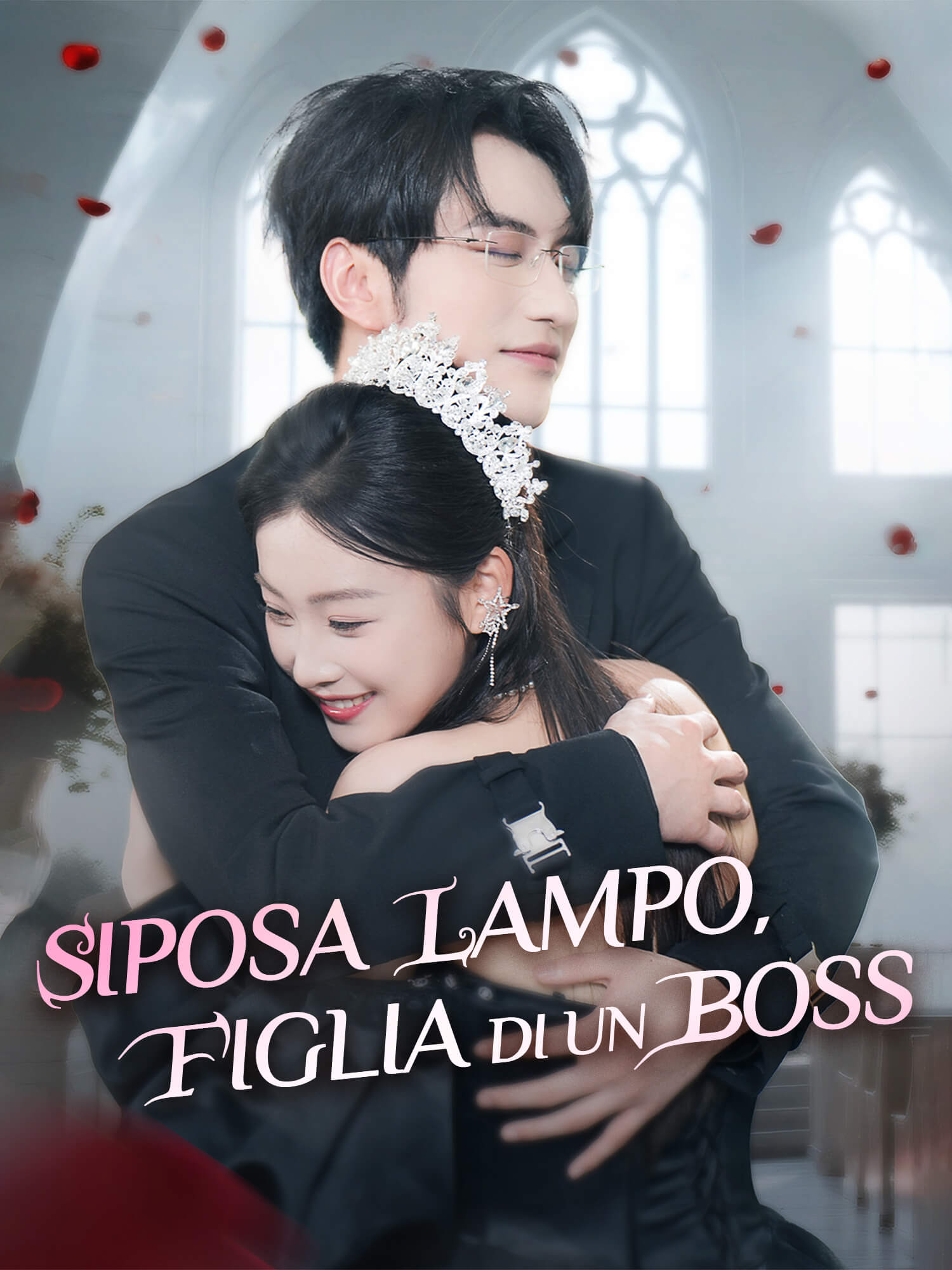 Copertina e Poster della Mini Serie SPOSA LAMPO,FIGLIA DI UN BOSS
