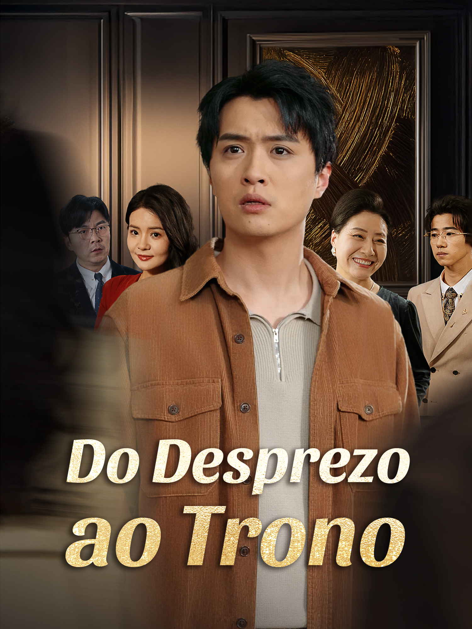 Capa e Pôster da Mini Novela Do Desprezo ao Trono