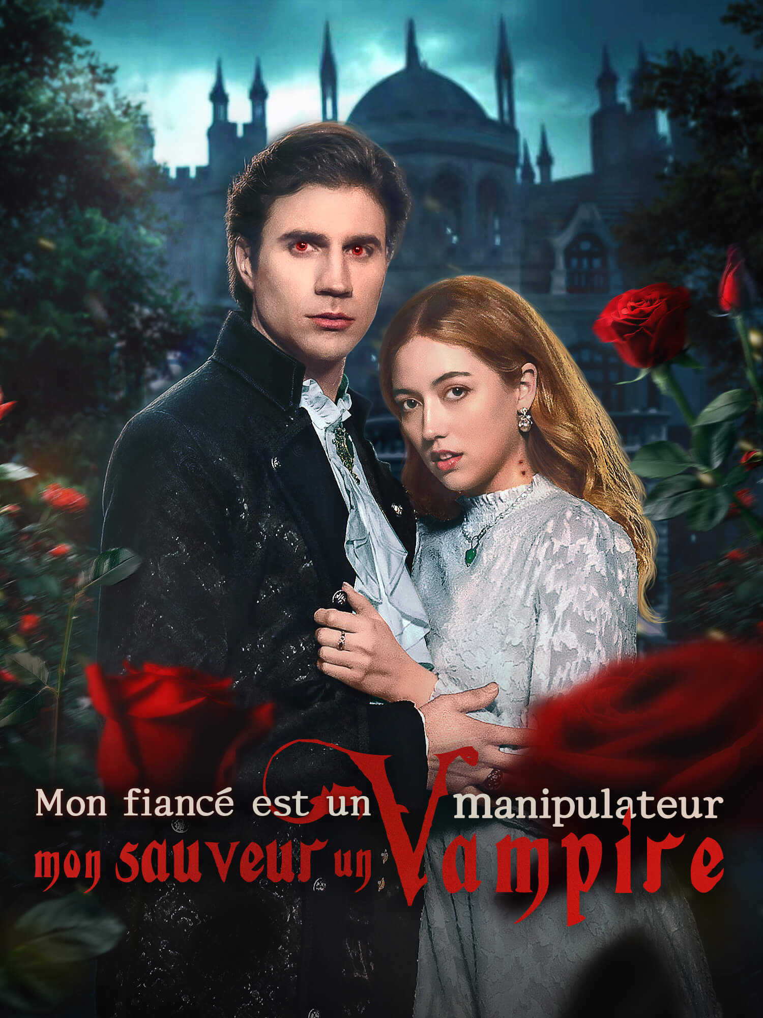 Affiche et Couverture de la Mini-série Mon fiancé est un manipulateur, mon sauveur un vampire
