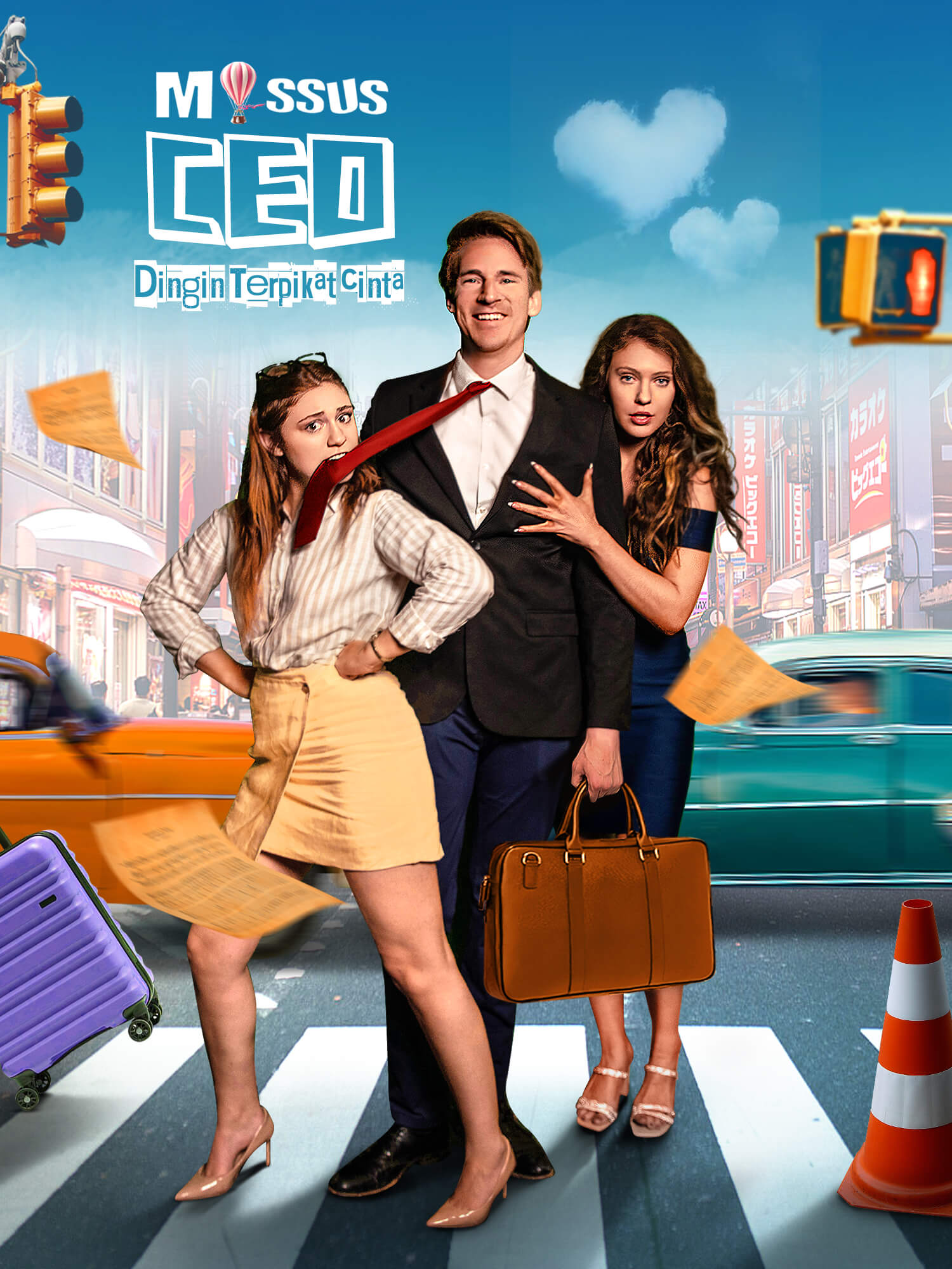 Sampul & Poster Drama Pendek CEO Dingin Terpikat Cinta