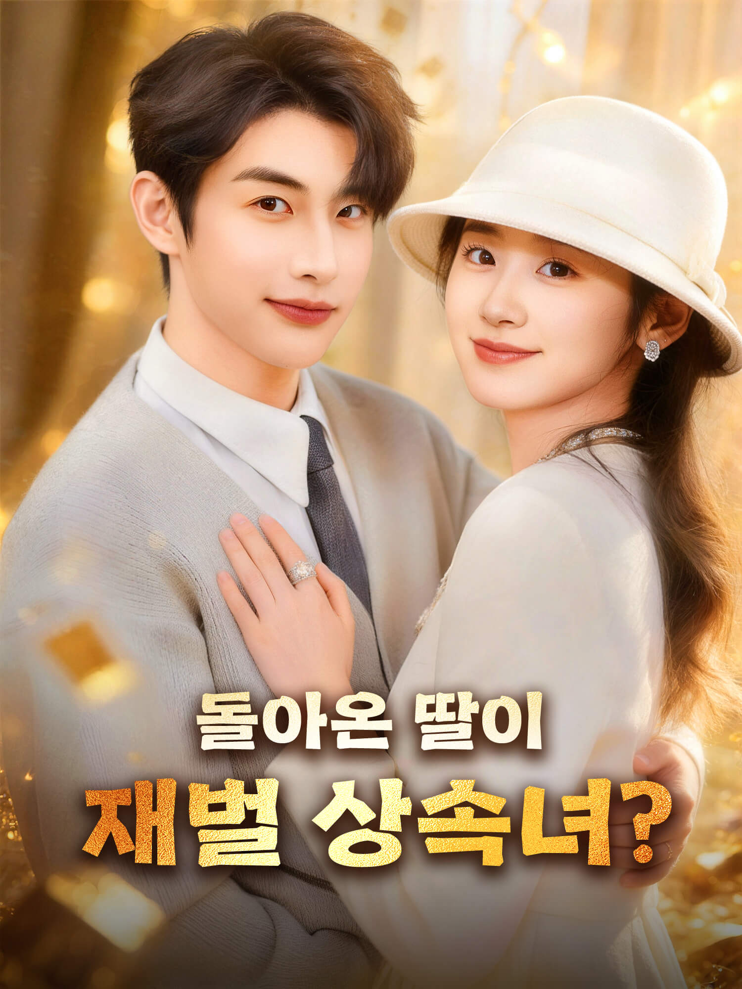 돌아온 딸이 재벌 상속녀? 숏드라마 커버 및 포스터