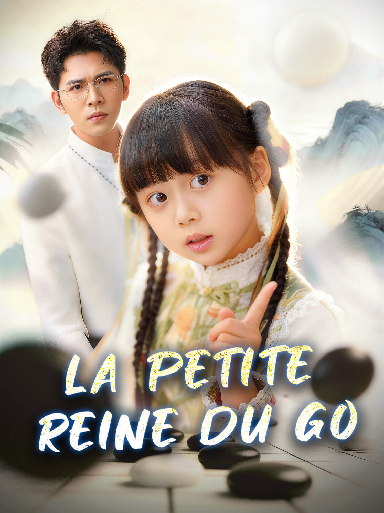 Affiche et Couverture de la Mini-série La Petite reine du go