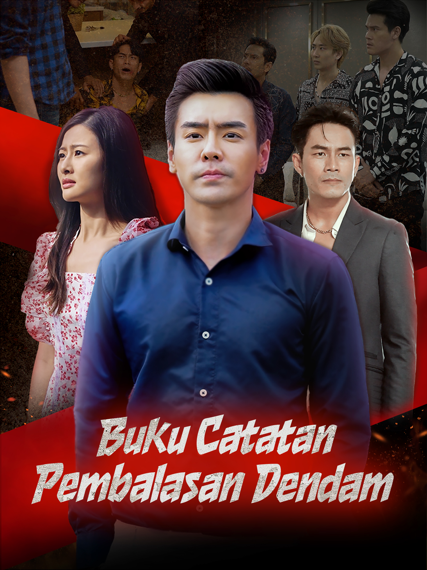 Sampul & Poster Drama Pendek Buku Catatan Pembalasan Dendam