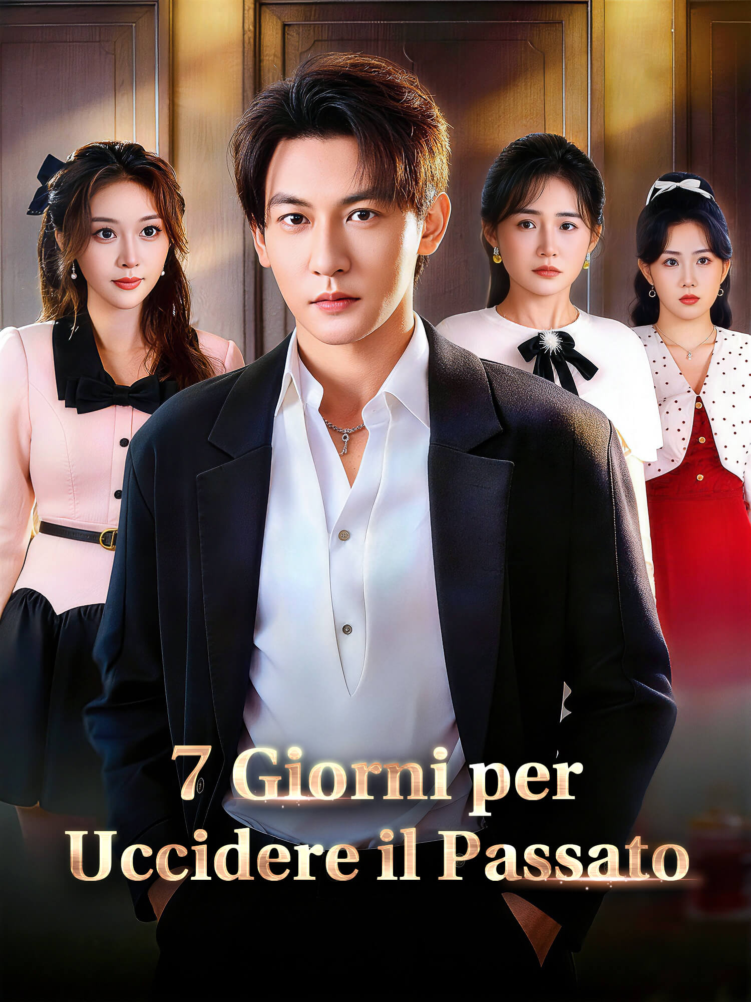 Copertina e Poster della Mini Serie 7 Giorni per Uccidere il Passato