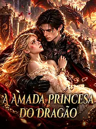 Capa e Pôster da Mini Novela A Amada Princesa do Dragão