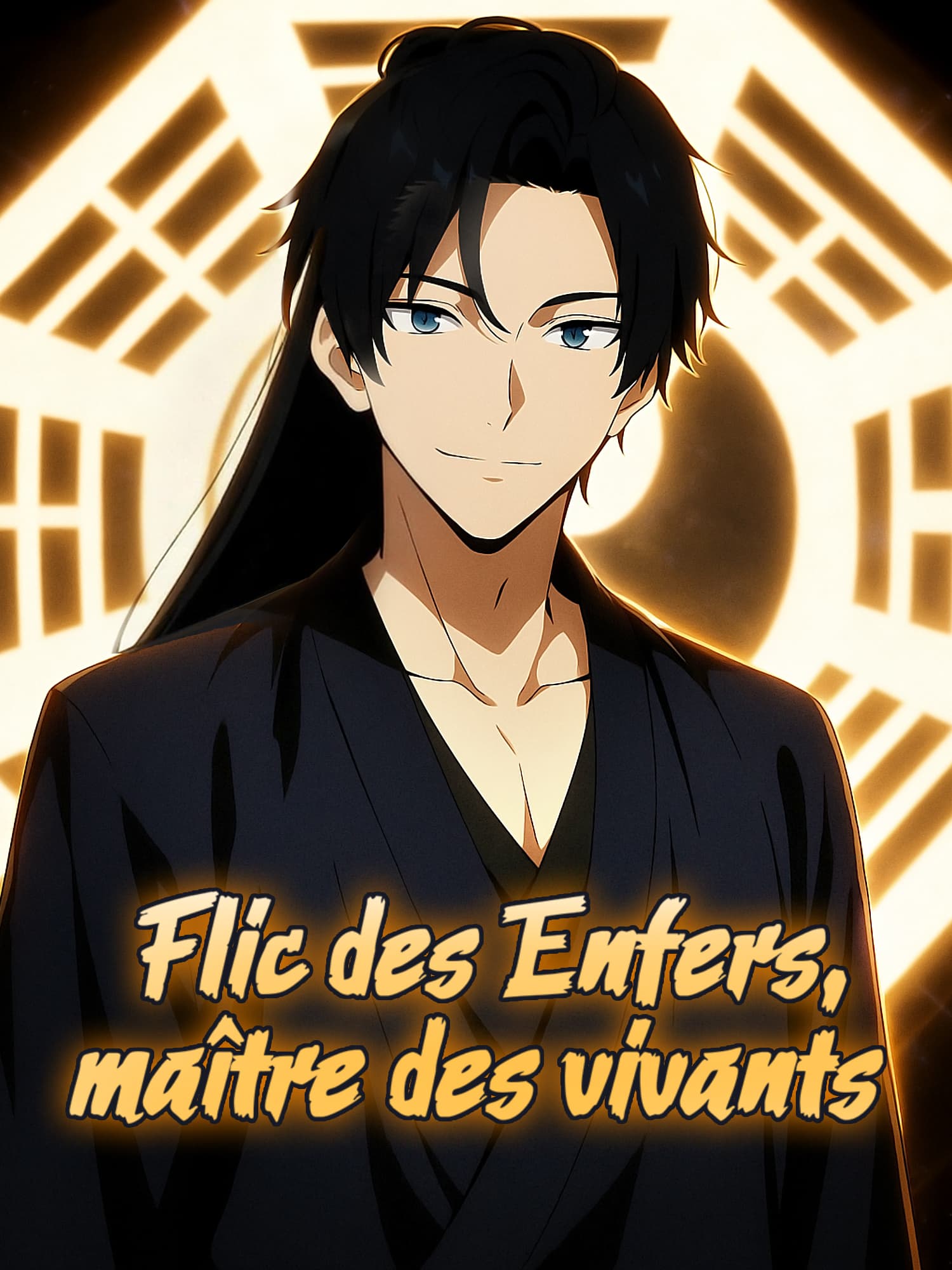 Affiche et Couverture de la Mini-série Flic des Enfers, maître des vivants