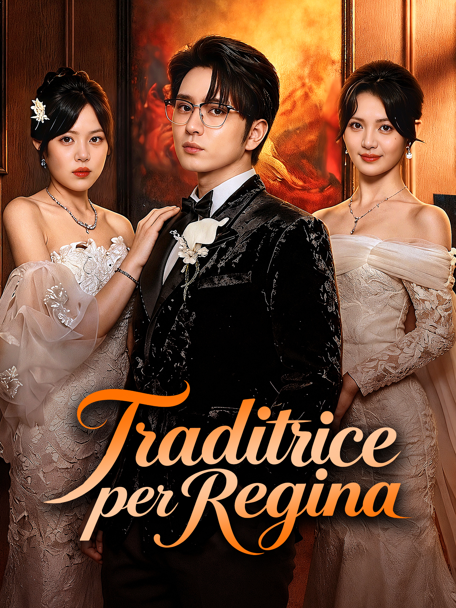 Copertina e Poster della Mini Serie Traditrice per Regina