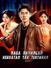 Sampul Drama Pendek Naga Bayangan: Kekuatan Tak Tertahan (Vertikal)