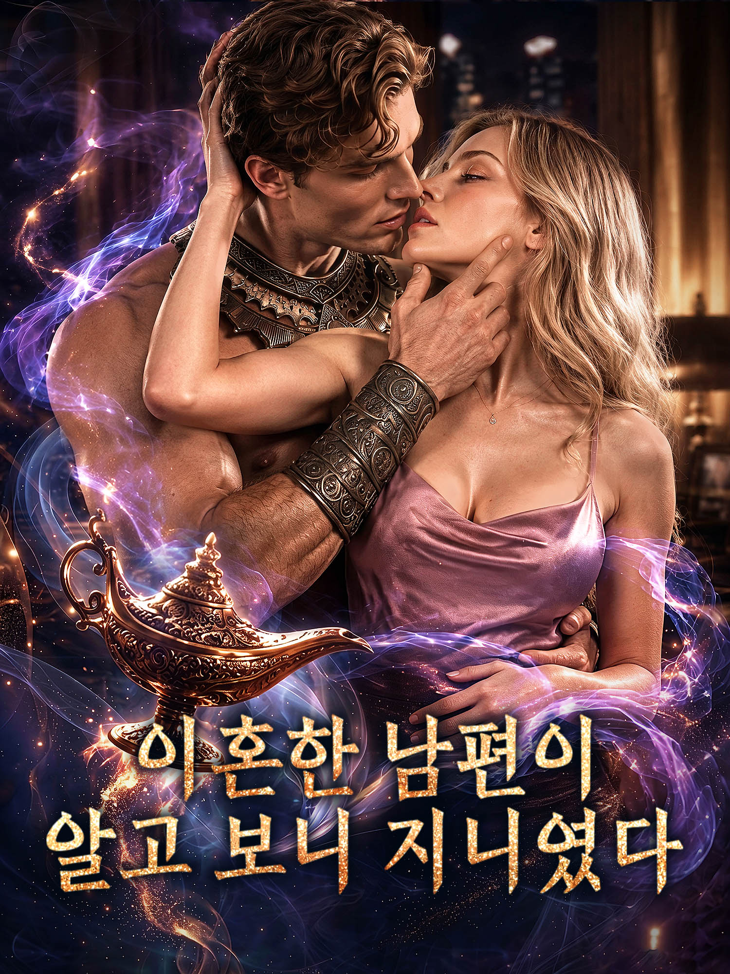 이혼한 남편이 알고 보니 지니였다 숏드라마 커버 및 포스터