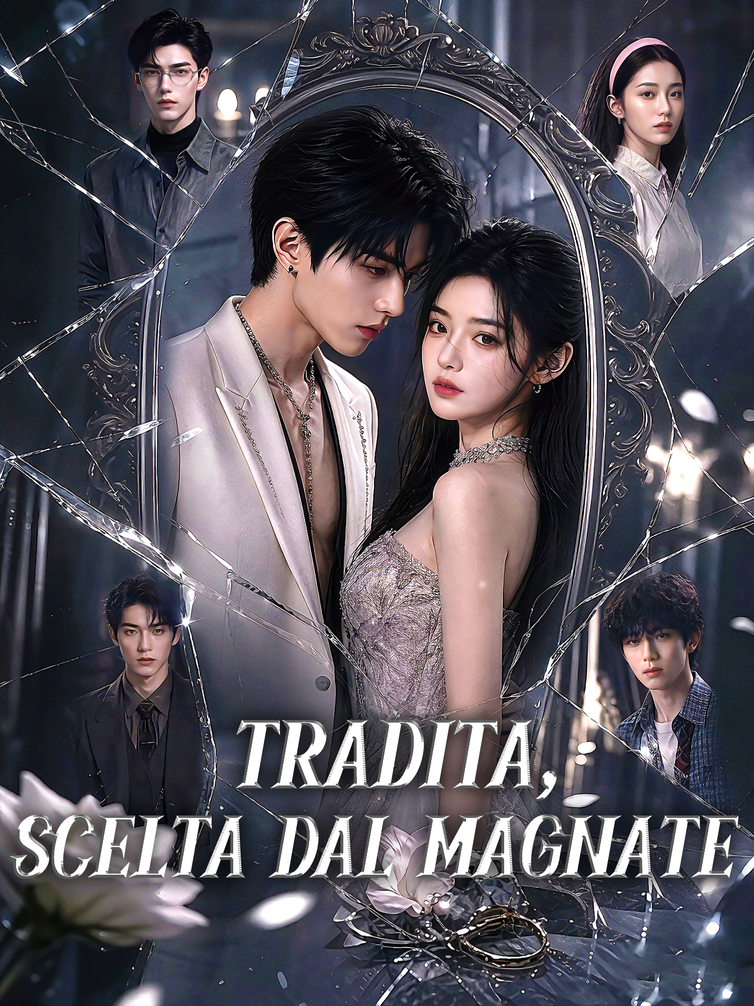 Copertina e Poster della Mini Serie Tradita, scelta dal magnate