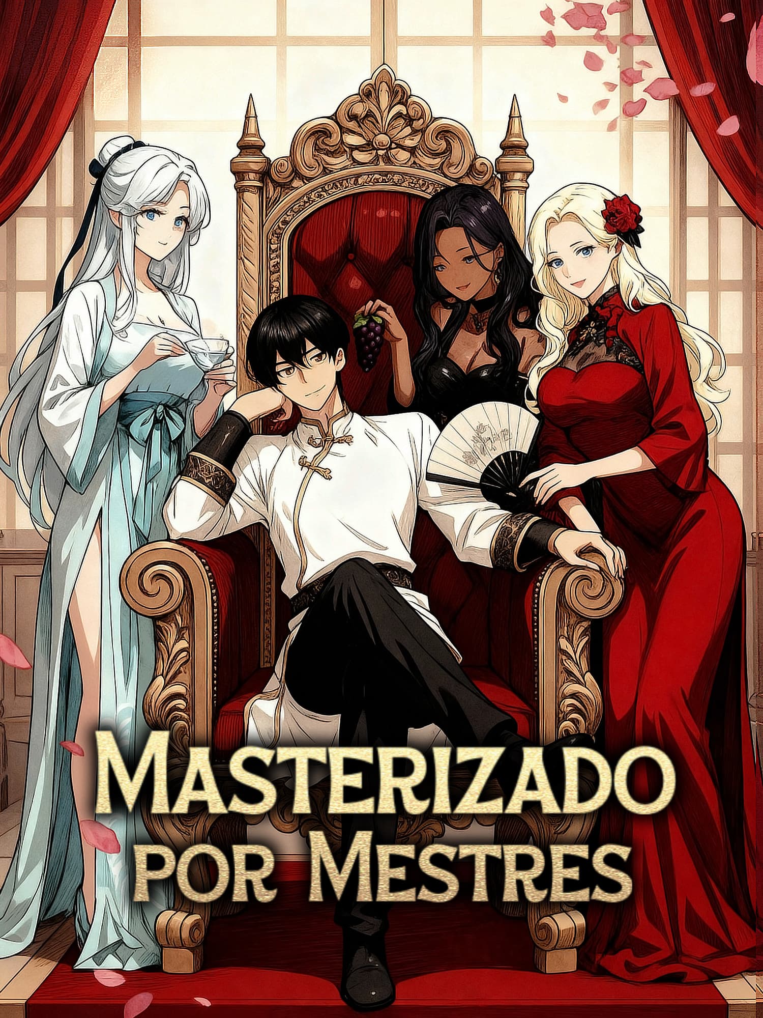 Capa e Pôster da Mini Novela Masterizado por Mestres