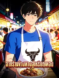 หน้าปกและภาพซีรีส์สั้น จากร้านข้างทางสู่เหรียญทอง