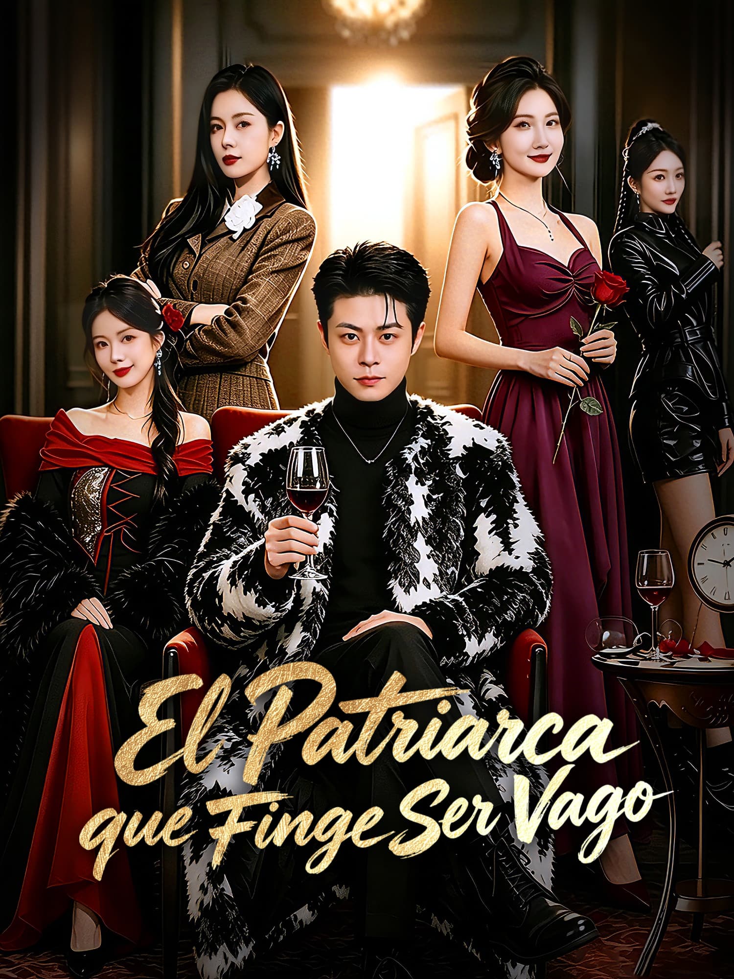 Portada y Póster de la Mini Serie El Patriarca que Finge Ser Vago