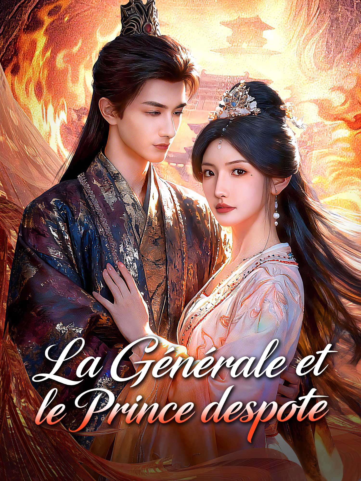 Affiche et Couverture de la Mini-série La Générale et le Prince despote