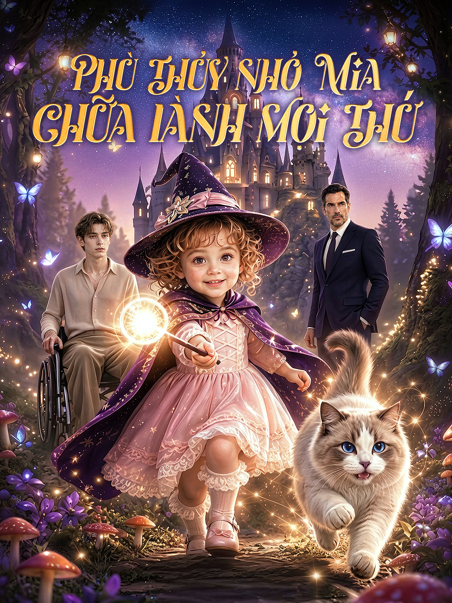 Ảnh bìa và Poster phim ngắn Phù thủy nhỏ Mia chữa lành mọi thứ