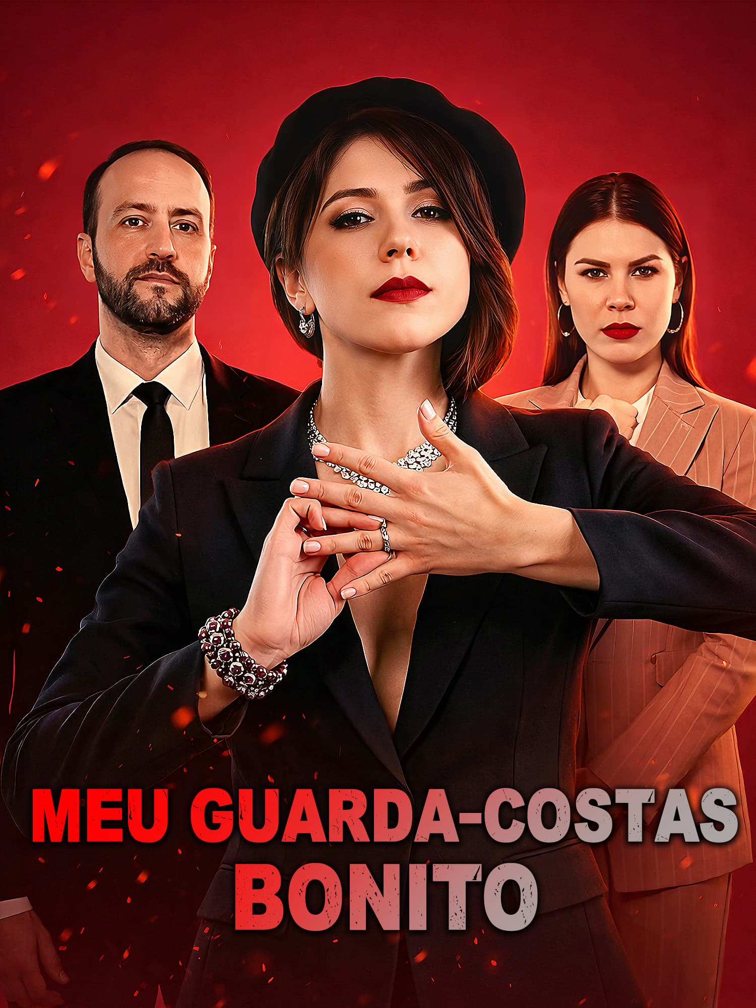 Capa e Pôster da Mini Novela Meu Guarda-Costas Bonito