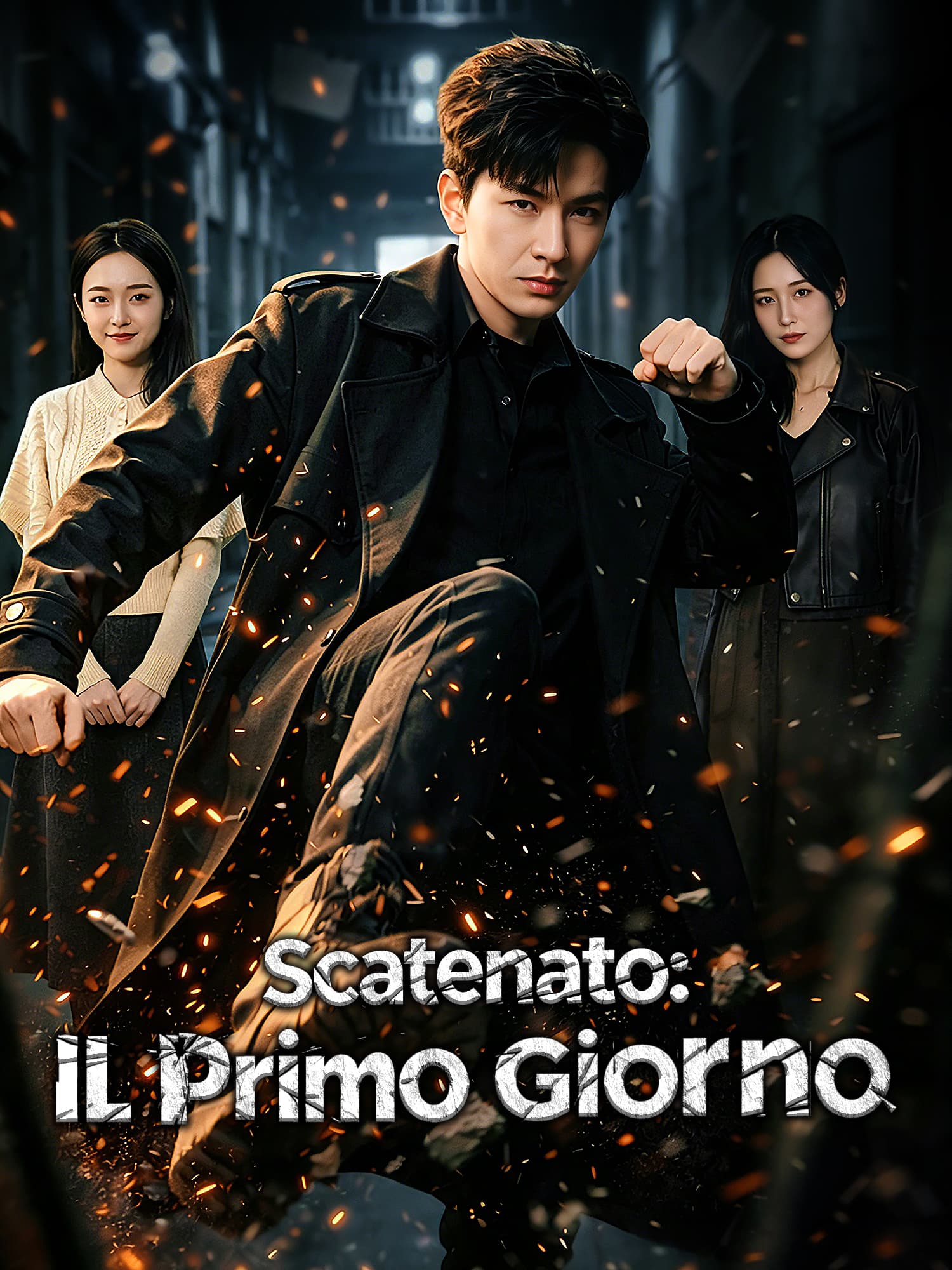 Copertina e Poster della Mini Serie Scatenato: Il Primo Giorno