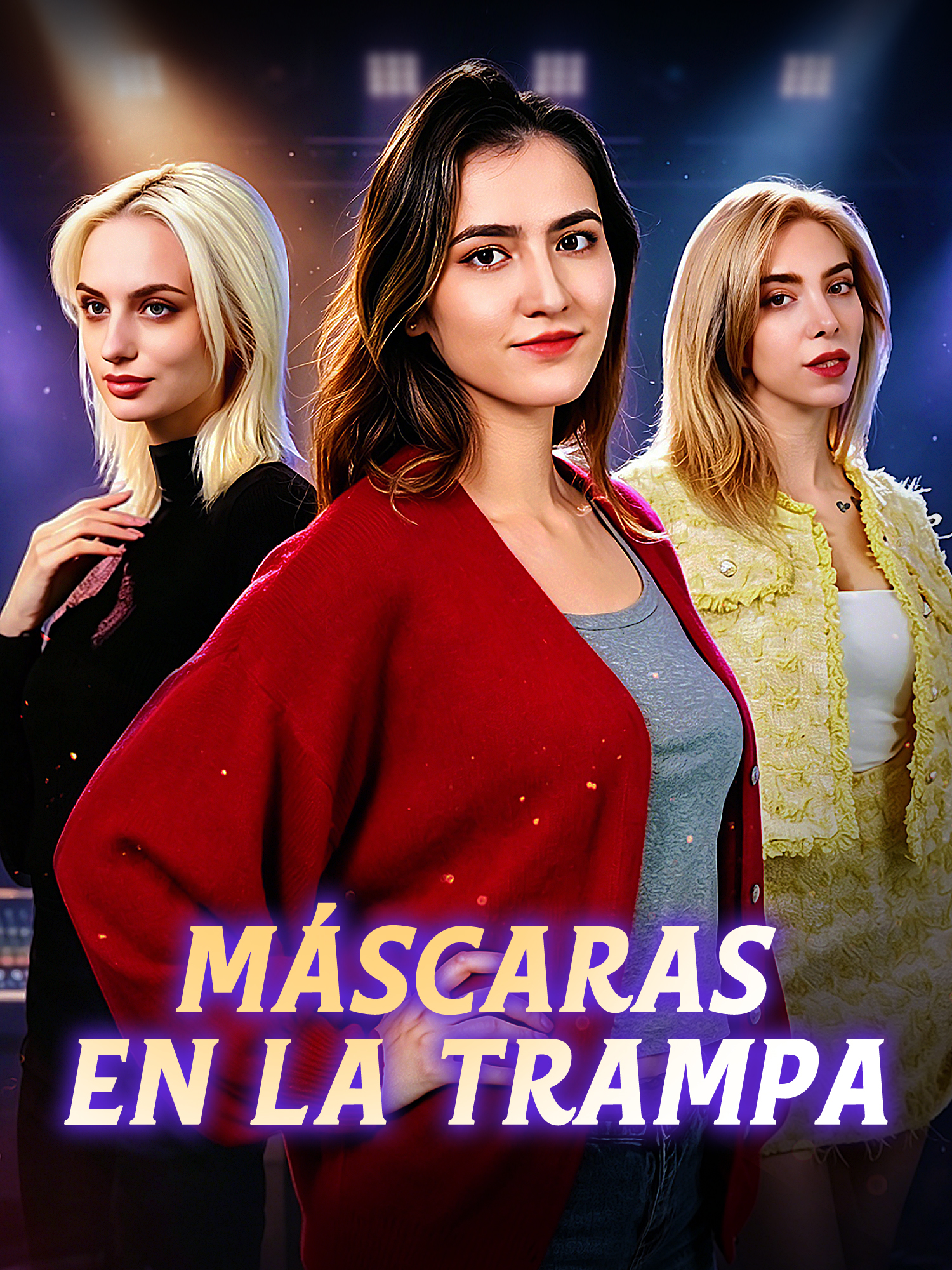 Portada y Póster de la Mini Serie Máscaras en la Trampa