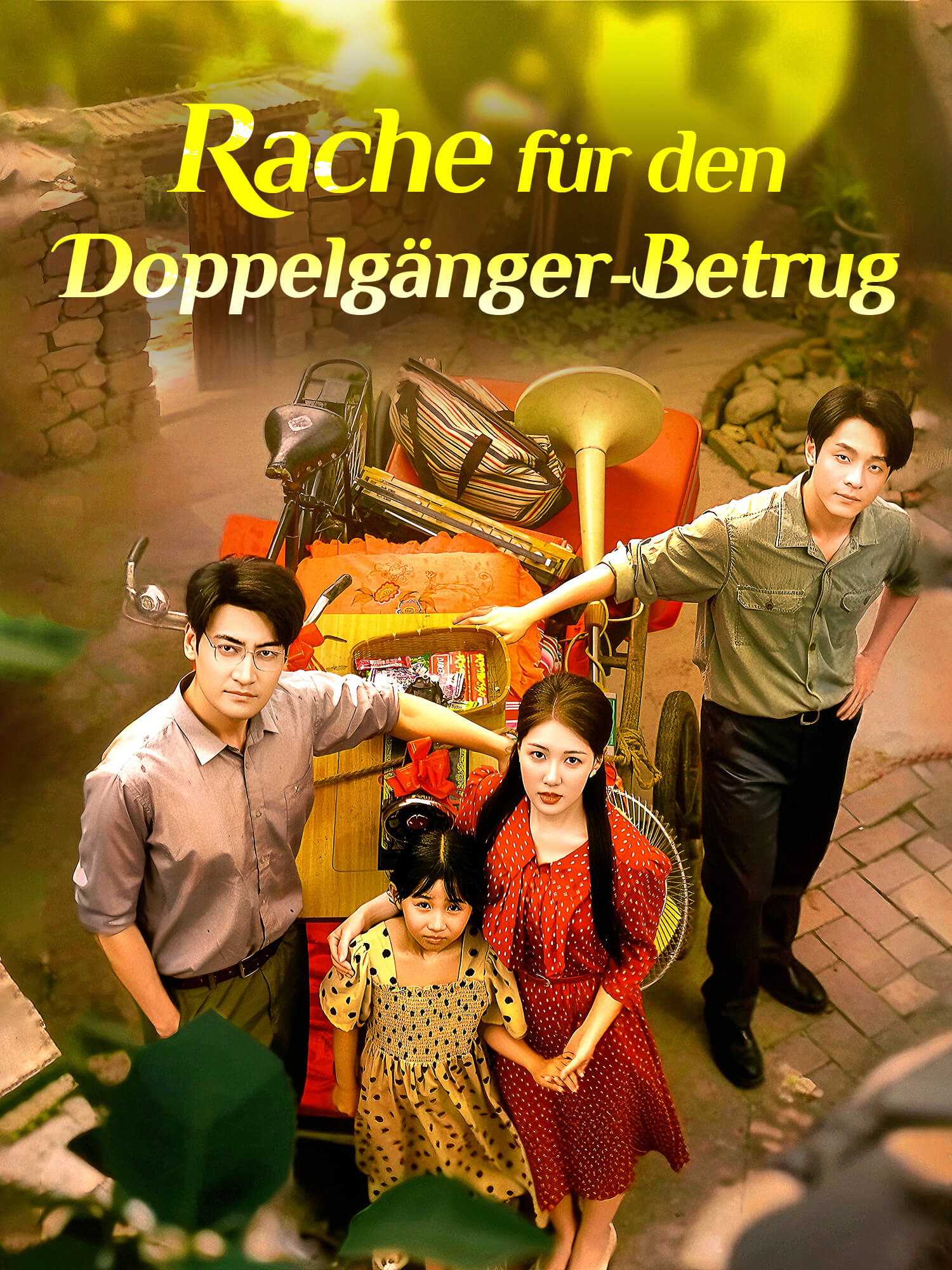 Rache für den Doppelgänger-Betrug Kurzserie Cover & Poster
