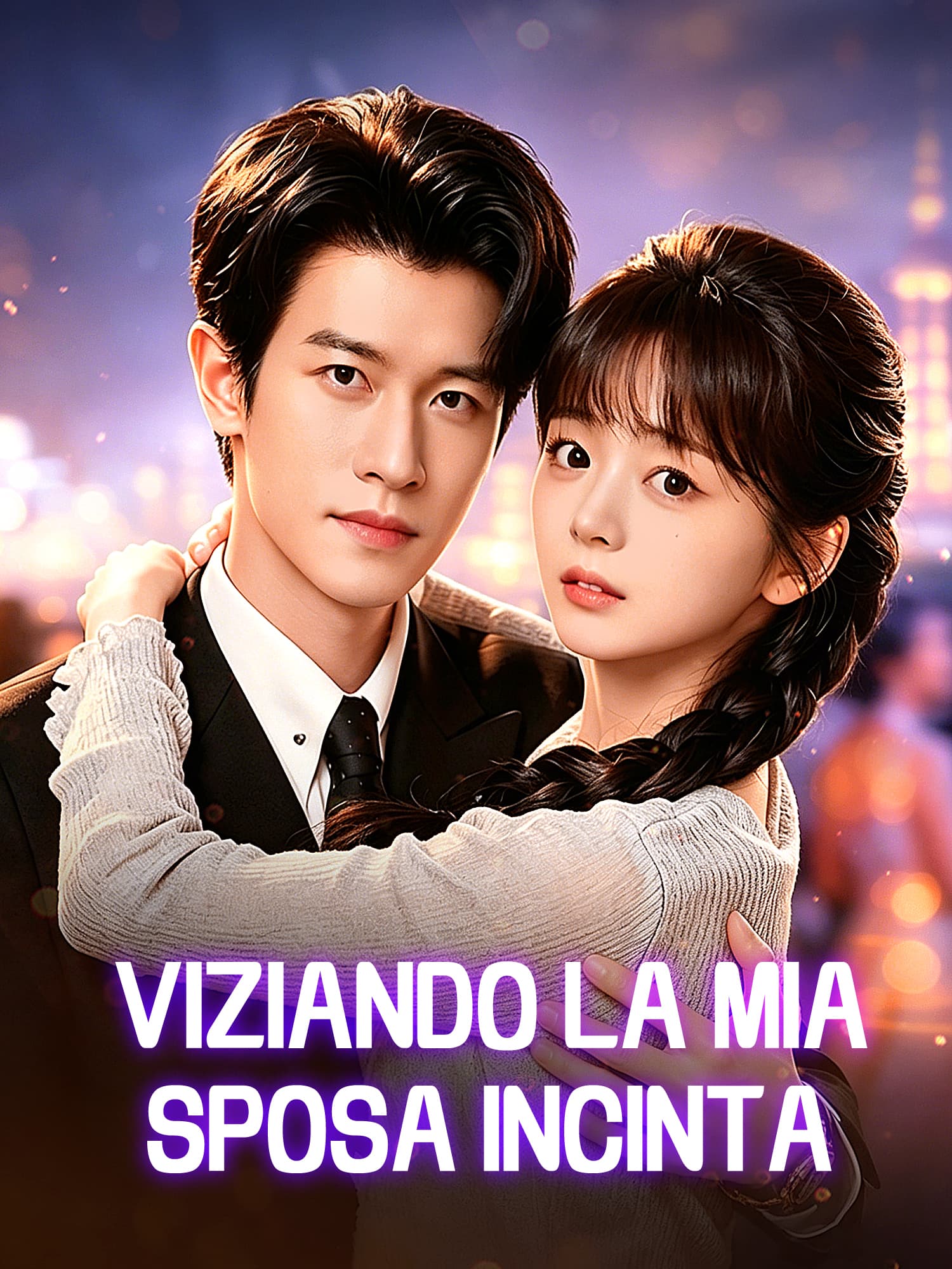 Copertina e Poster della Mini Serie Viziando la mia Sposa Incinta